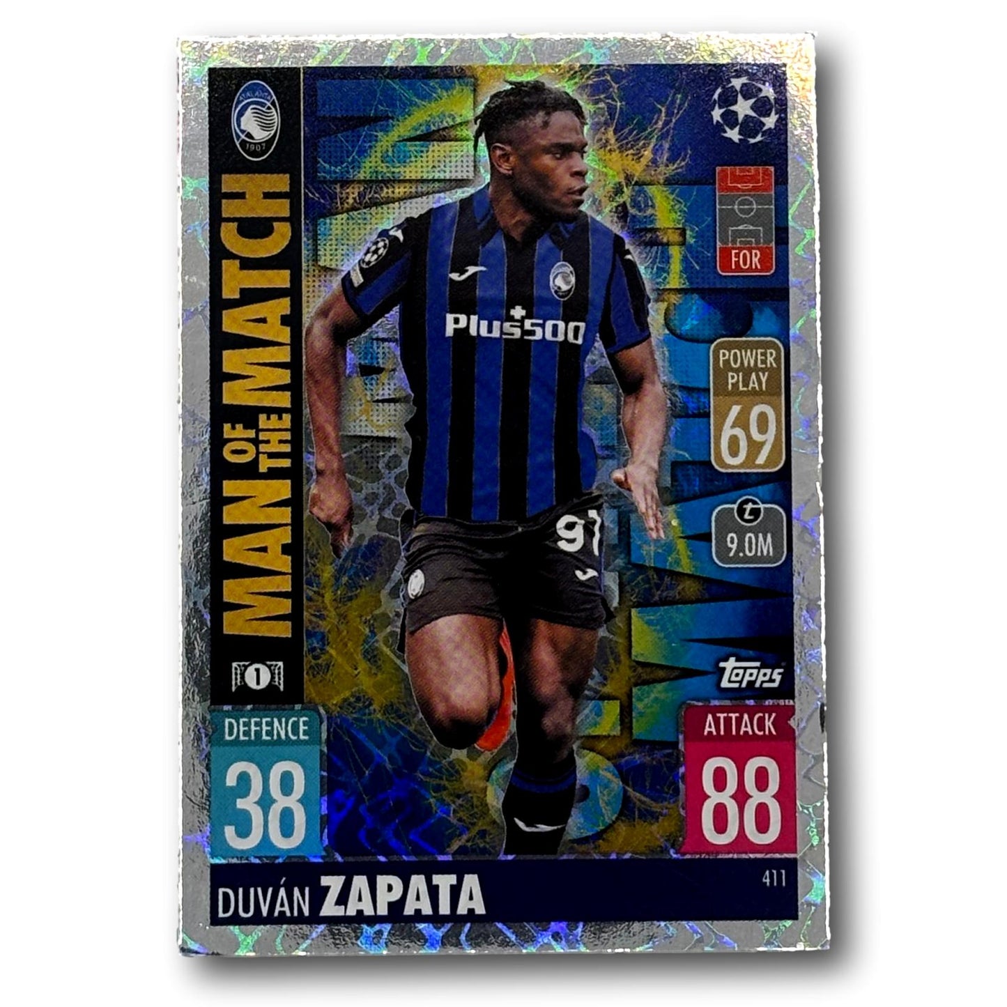 Topps Match Attax 2021/22 - Man of the Match - Duván Zapata