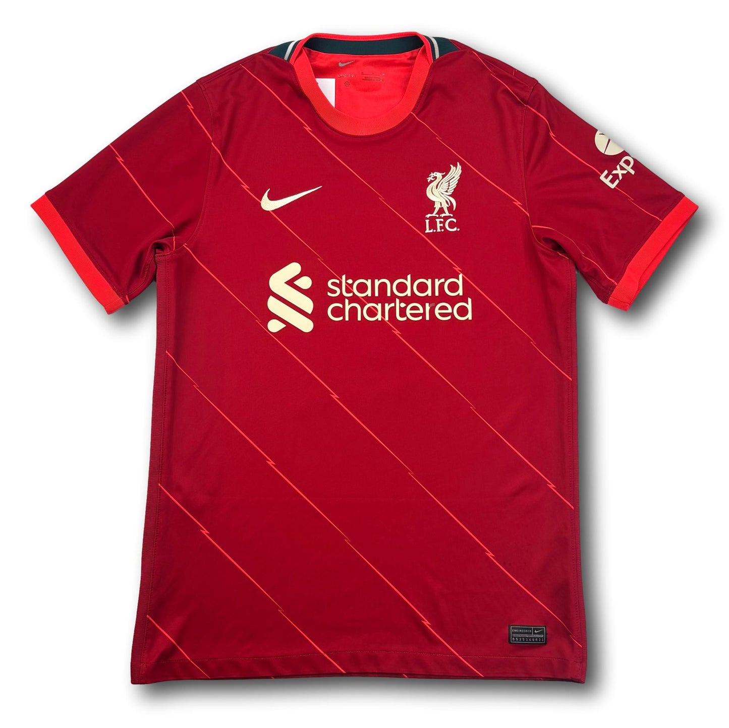 Liverpool FC - 2021-22 - Domicile - H - Nike - M. Salah #11