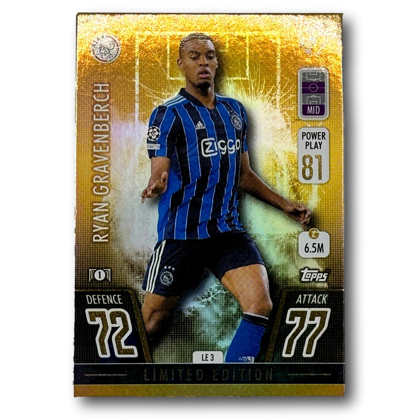 Topps Match Attax 2021/22 - Limited Edition - Ryan Gravenberch