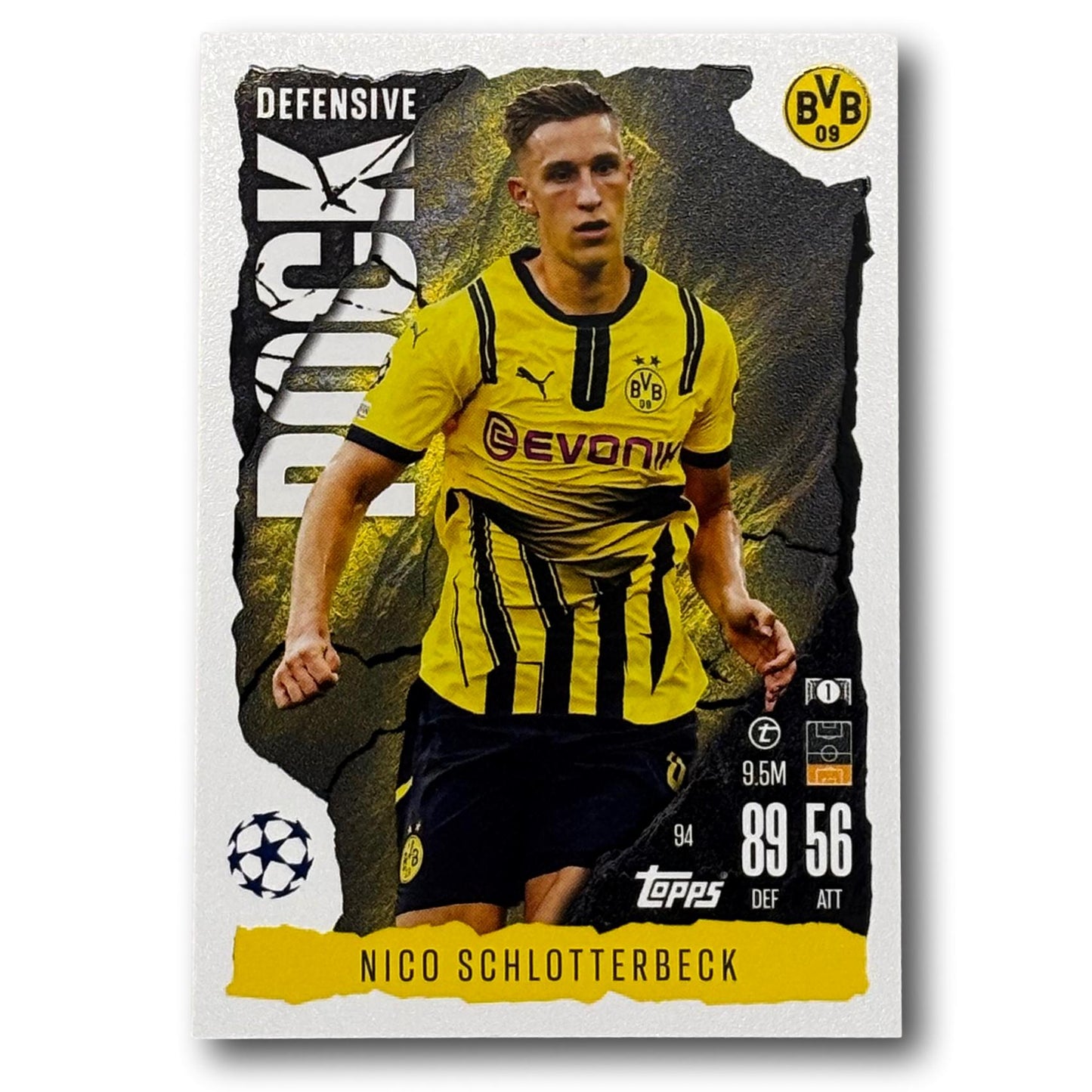 Topps Match Attax 2024/25 - Defensive Rock - Nico Schlotterbeck