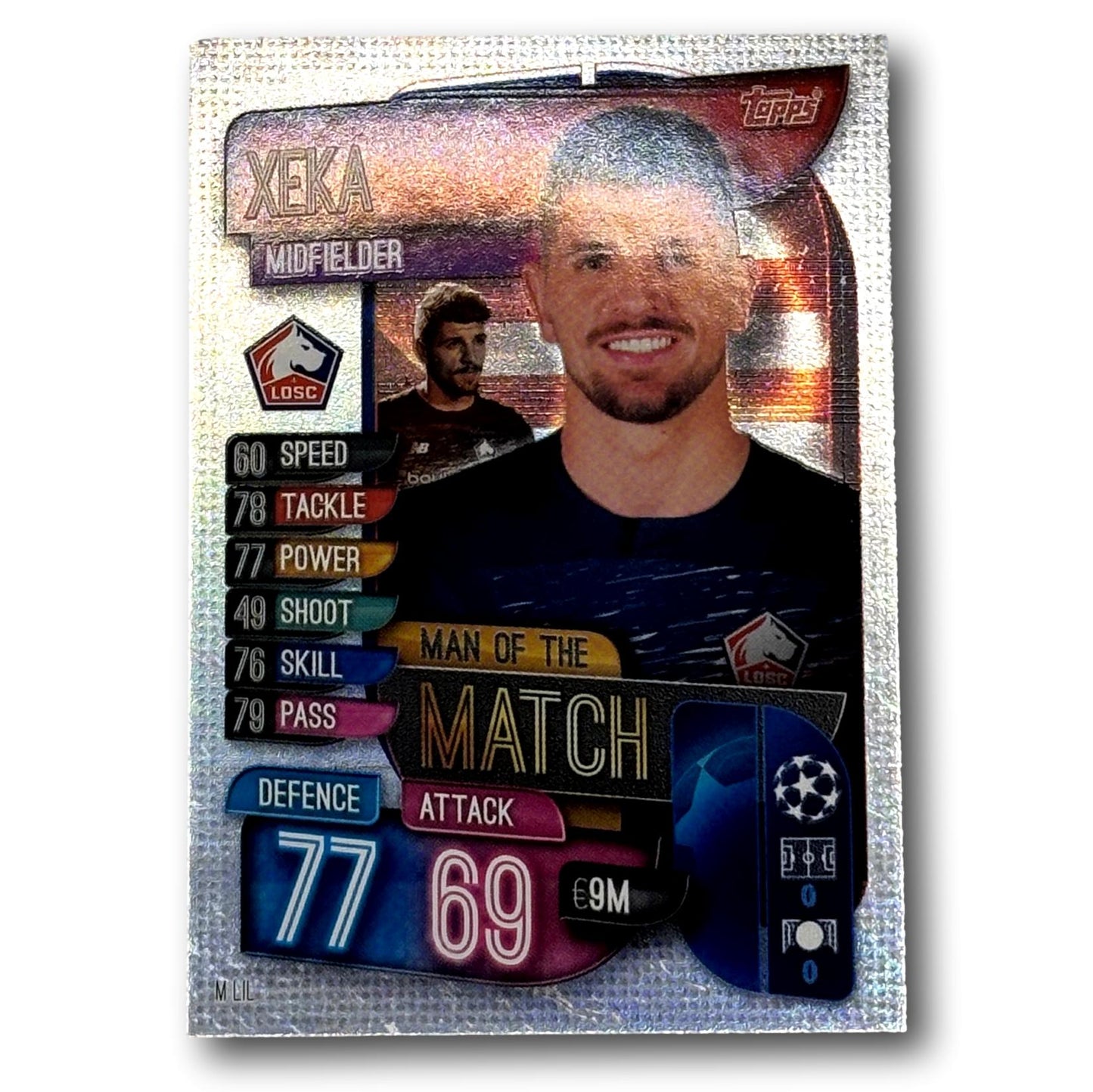 Topps Match Attax 2019/20 - Homme du match / Milieu de terrain - Xeka