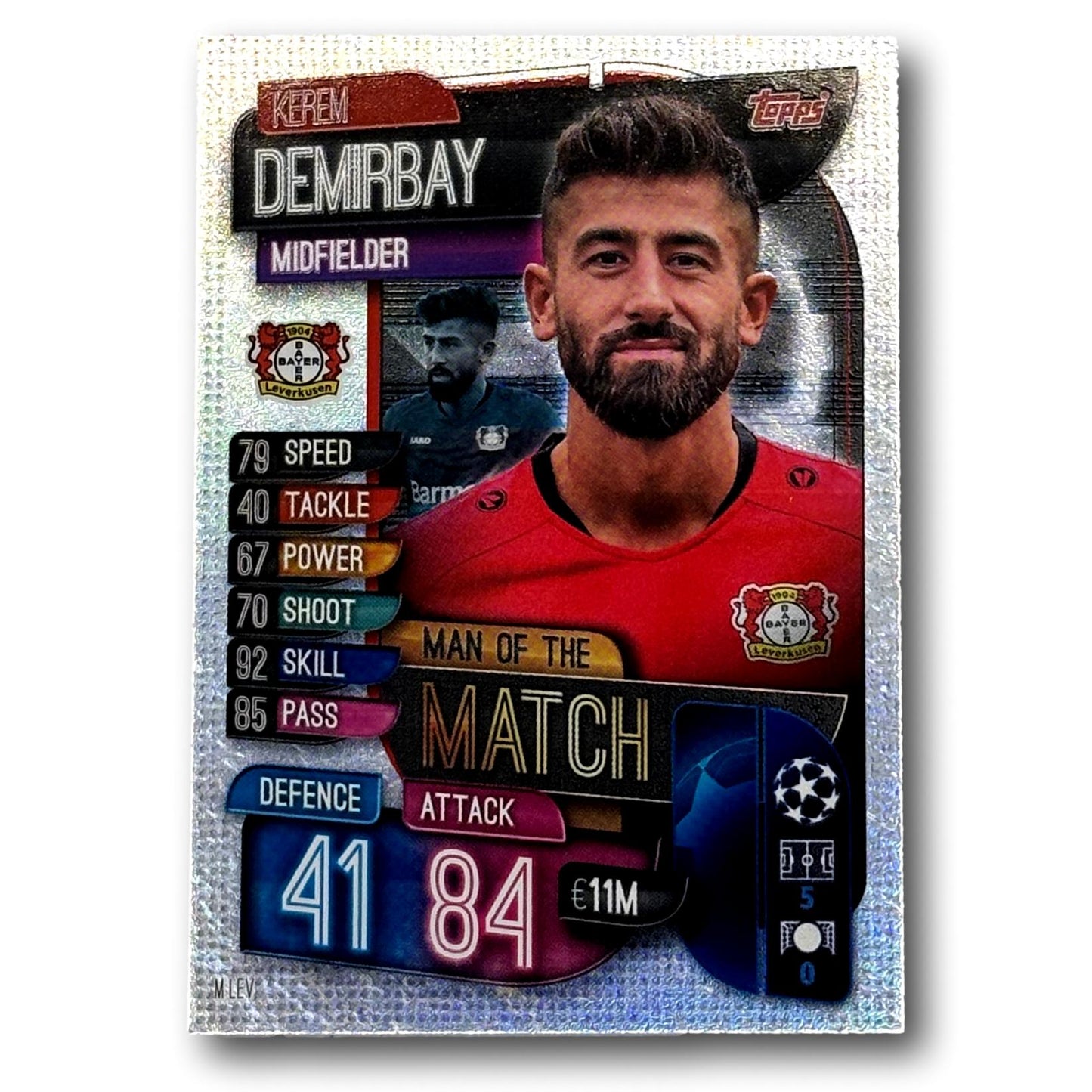 Topps Match Attax 2019/20 - Man of the Match / Midfielder - Kerem Demirbay