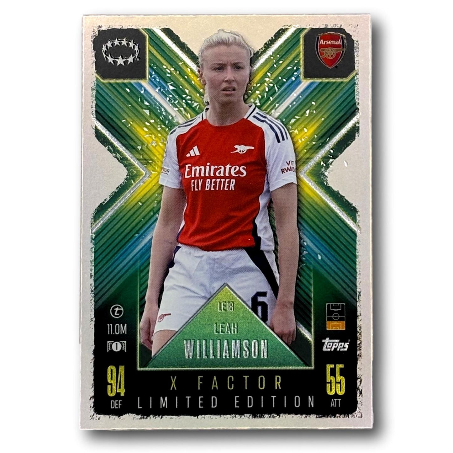 Topps Match Attax 2025/26 - Édition limitée X Factor - Dominic Solanke