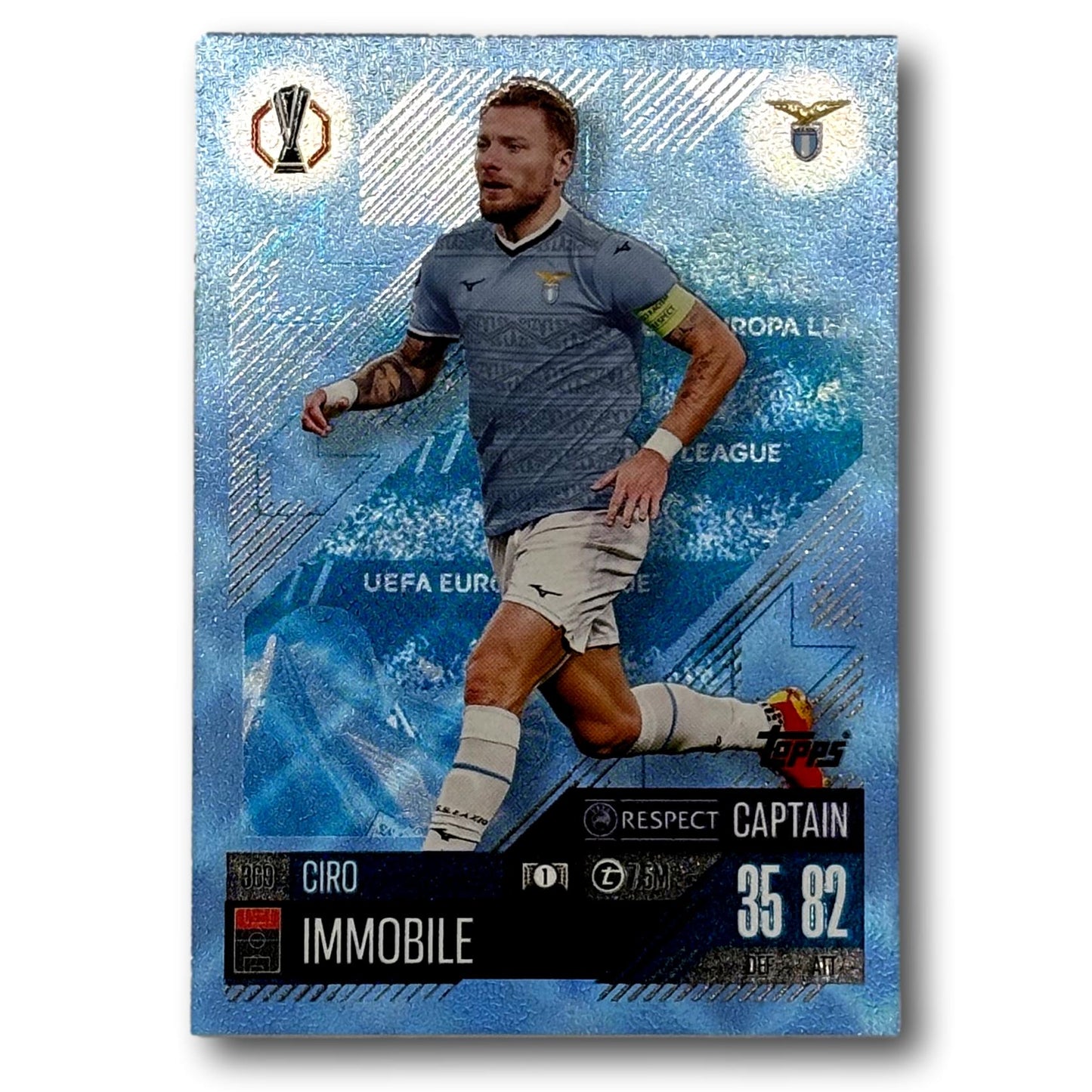 Topps Match Attax 2024/25 - Captain Crystal Parallel - Ciro Immobile
