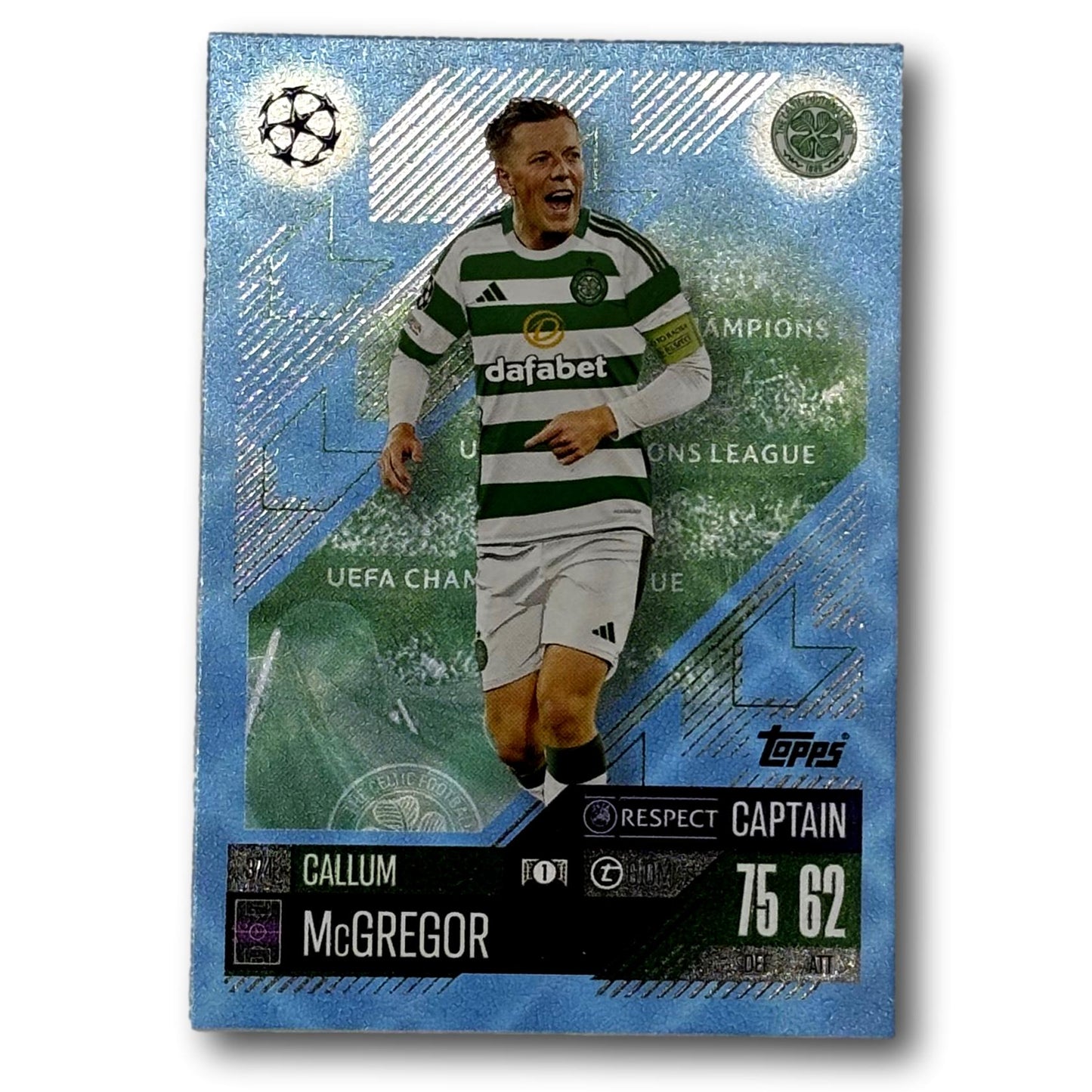 Topps Match Attax 2024/25 - Captain Crystal Parallel - Callum McGregor
