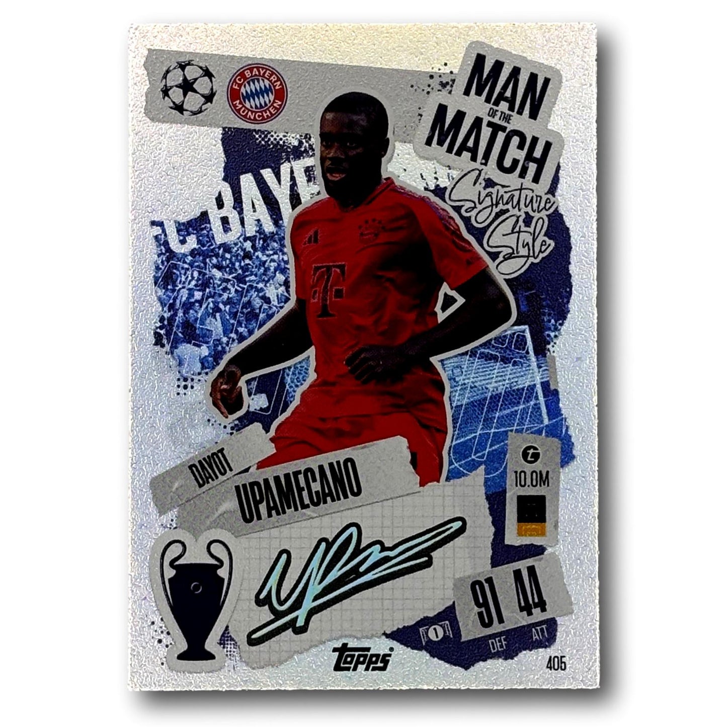 Topps Match Attax 2024/25 - Man of the Match / Signature Style - Dayot Upamecano