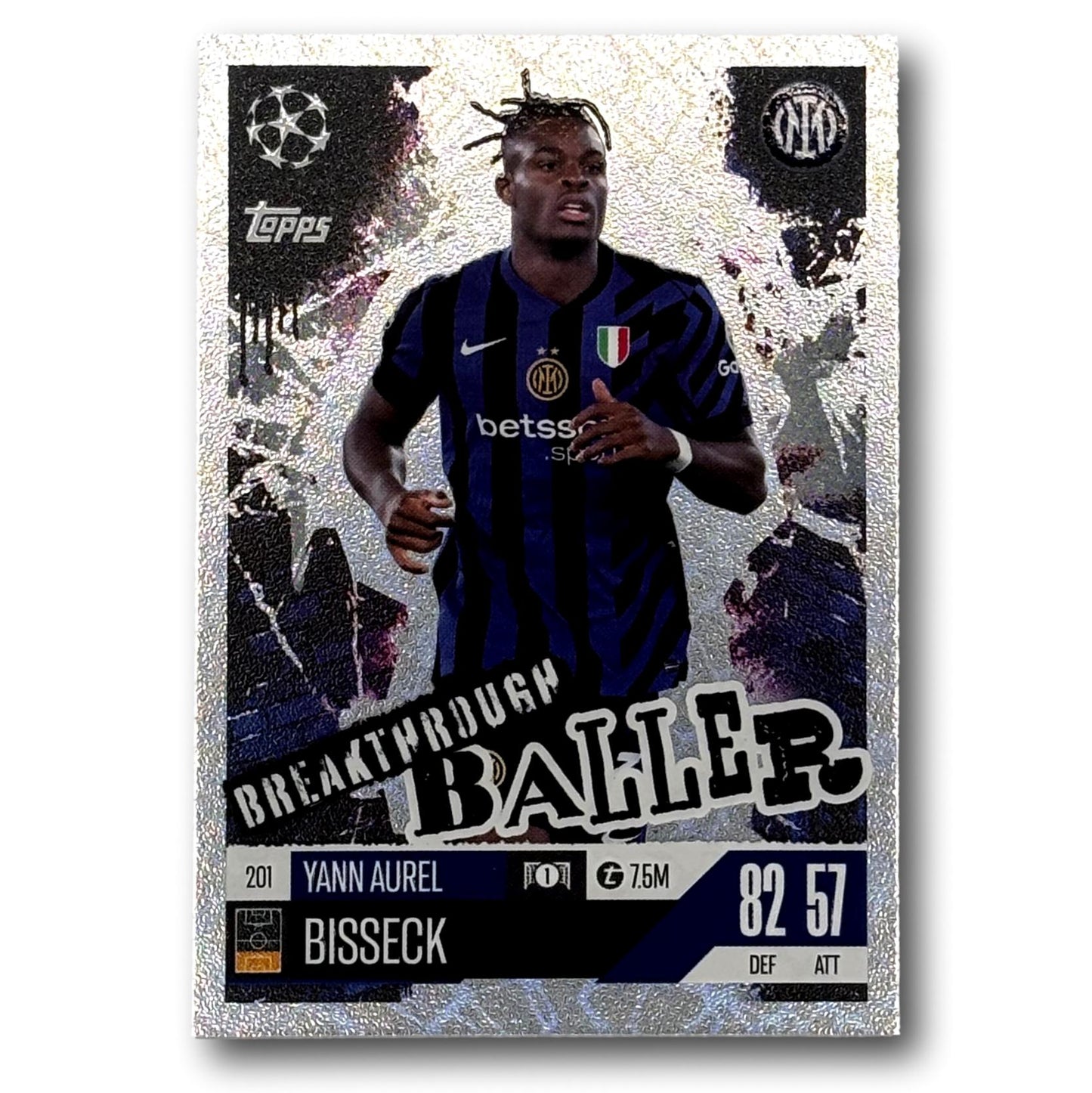 Topps Match Attax 2024/25 - Breakthrough Baller - Yann Aurel Bisseck