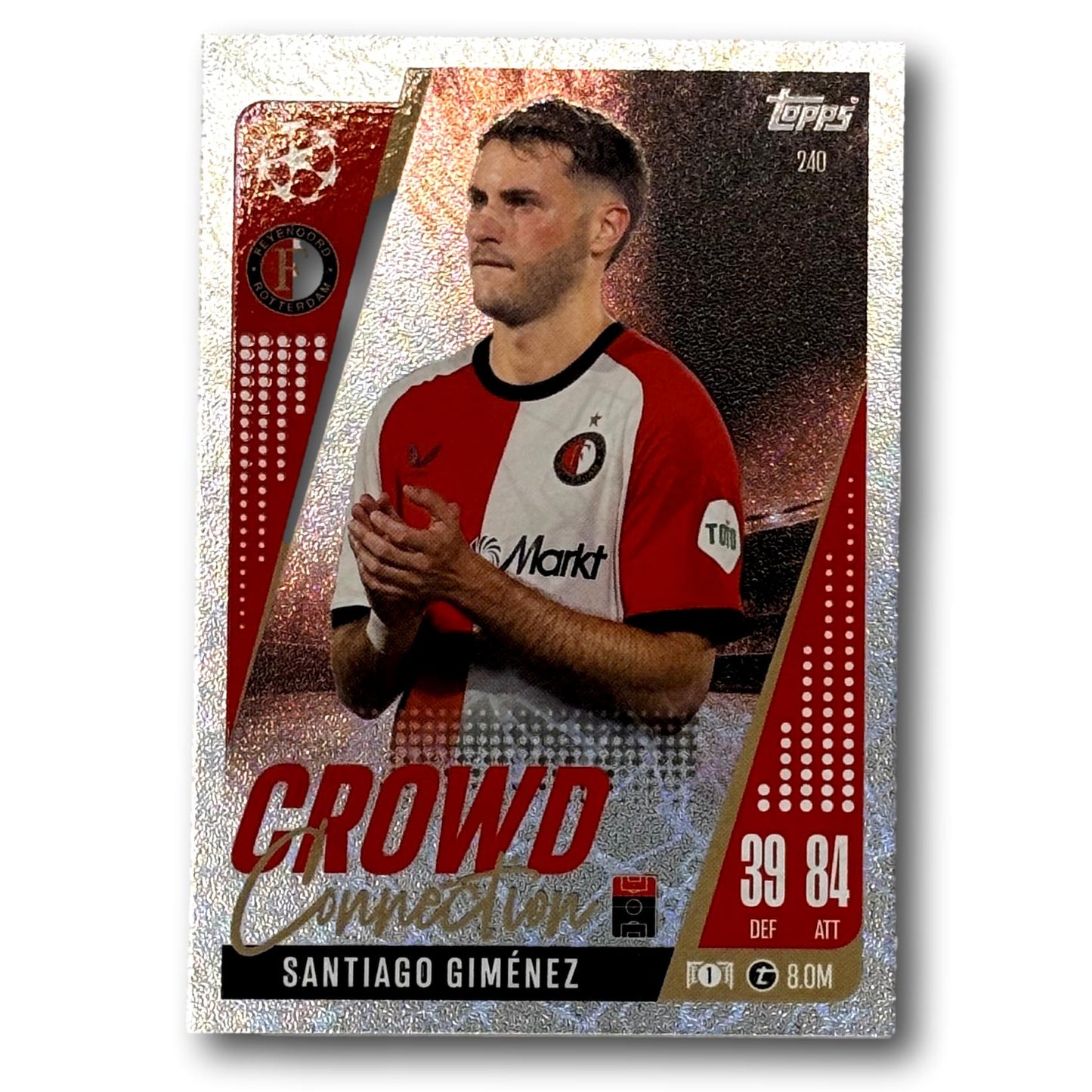 Topps Match Attax 2024/25 - Crowd Connection - Santiago Giménez