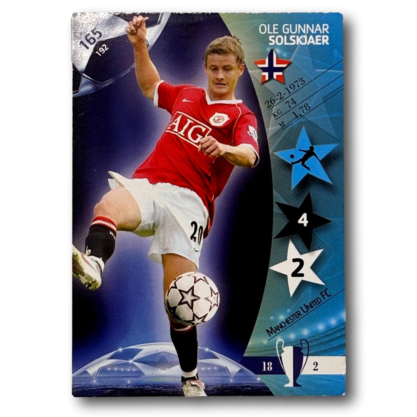 Panini UEFA Champions League 2006/07 - Ole Gunnar Solskjaer