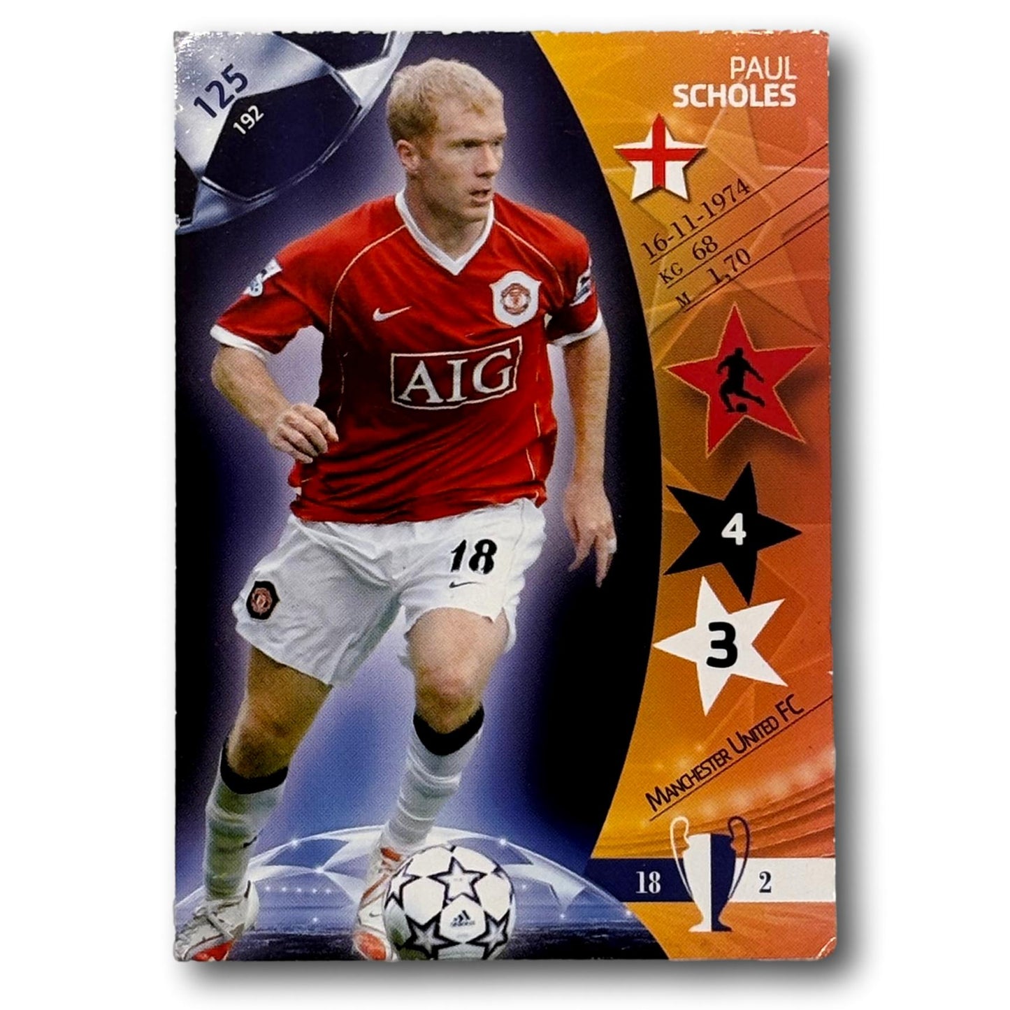 Panini UEFA Champions League 2006/07 - Paul Scholes