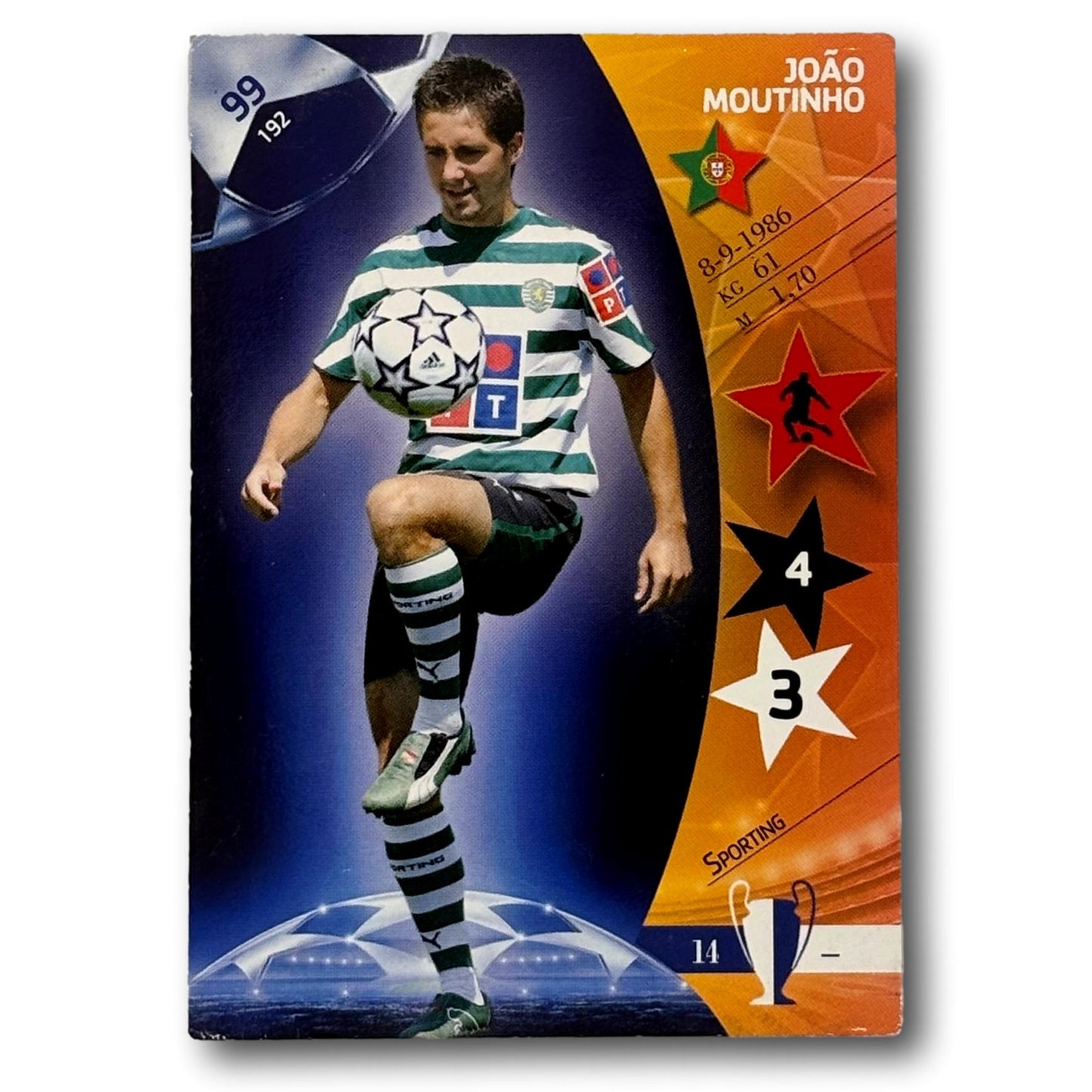 Panini UEFA Champions League 2006/07 - João Moutinho