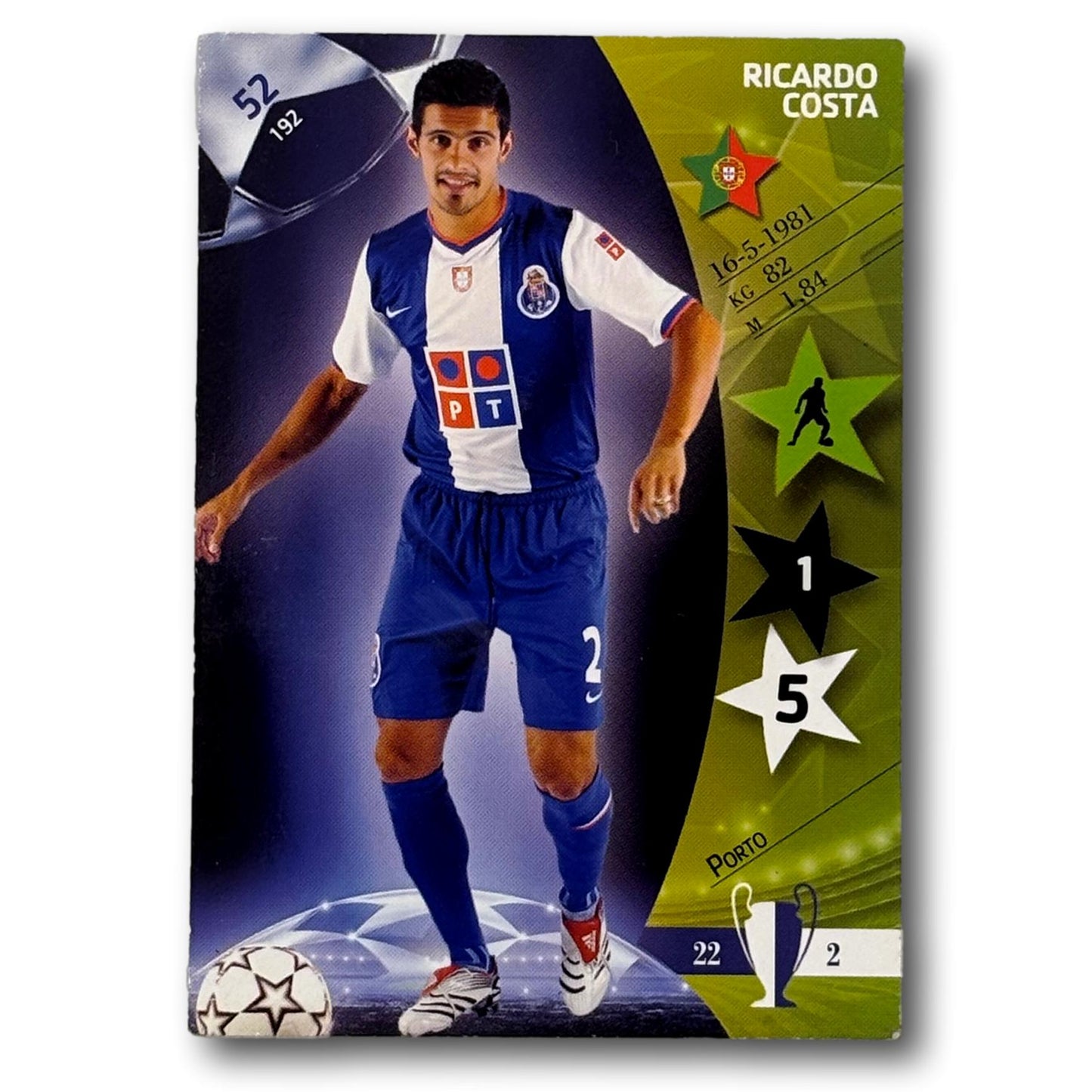 Panini UEFA Champions League 2006/07 - Ricardo Costa