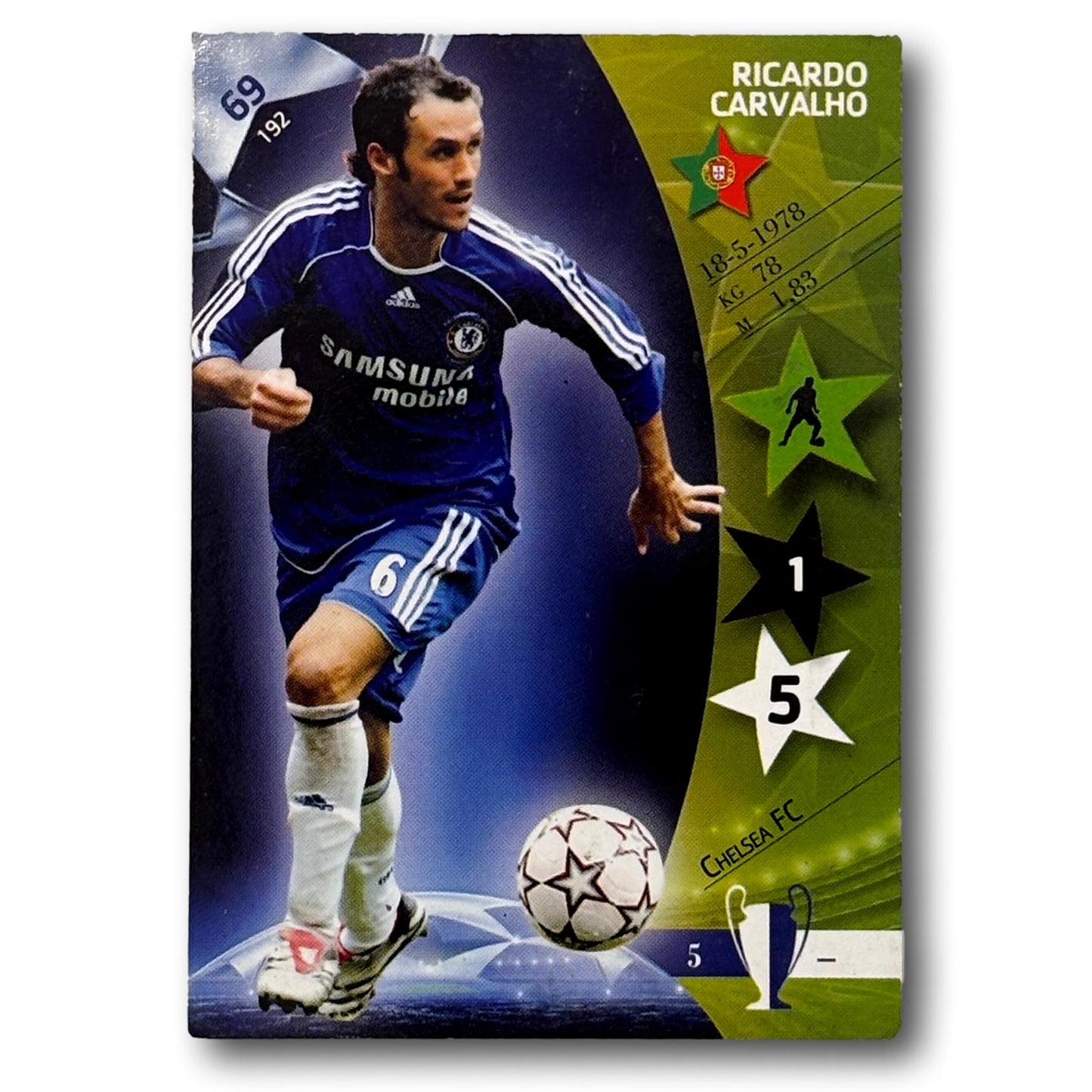 Panini UEFA Champions League 2006/07 - Ricardo Carvalho