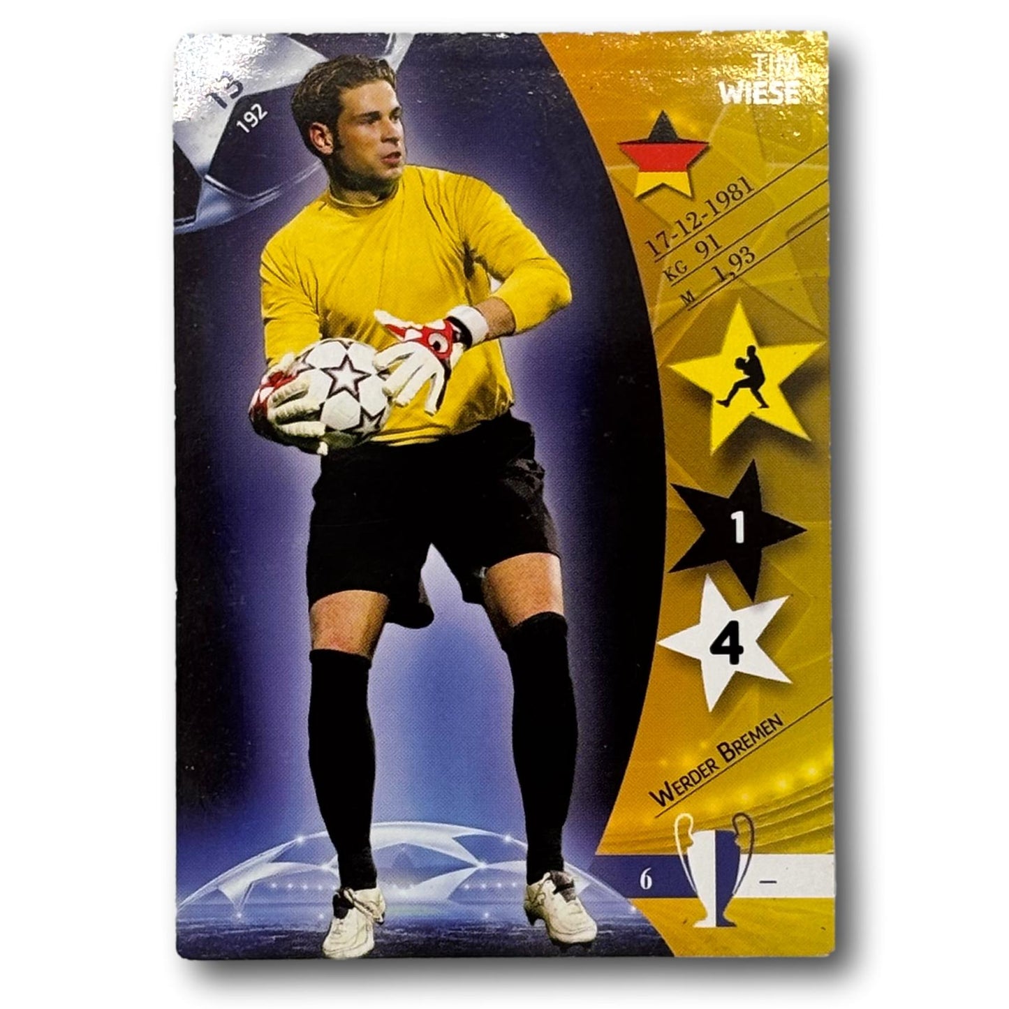 Panini UEFA Champions League 2006/07 - Tim Wiese