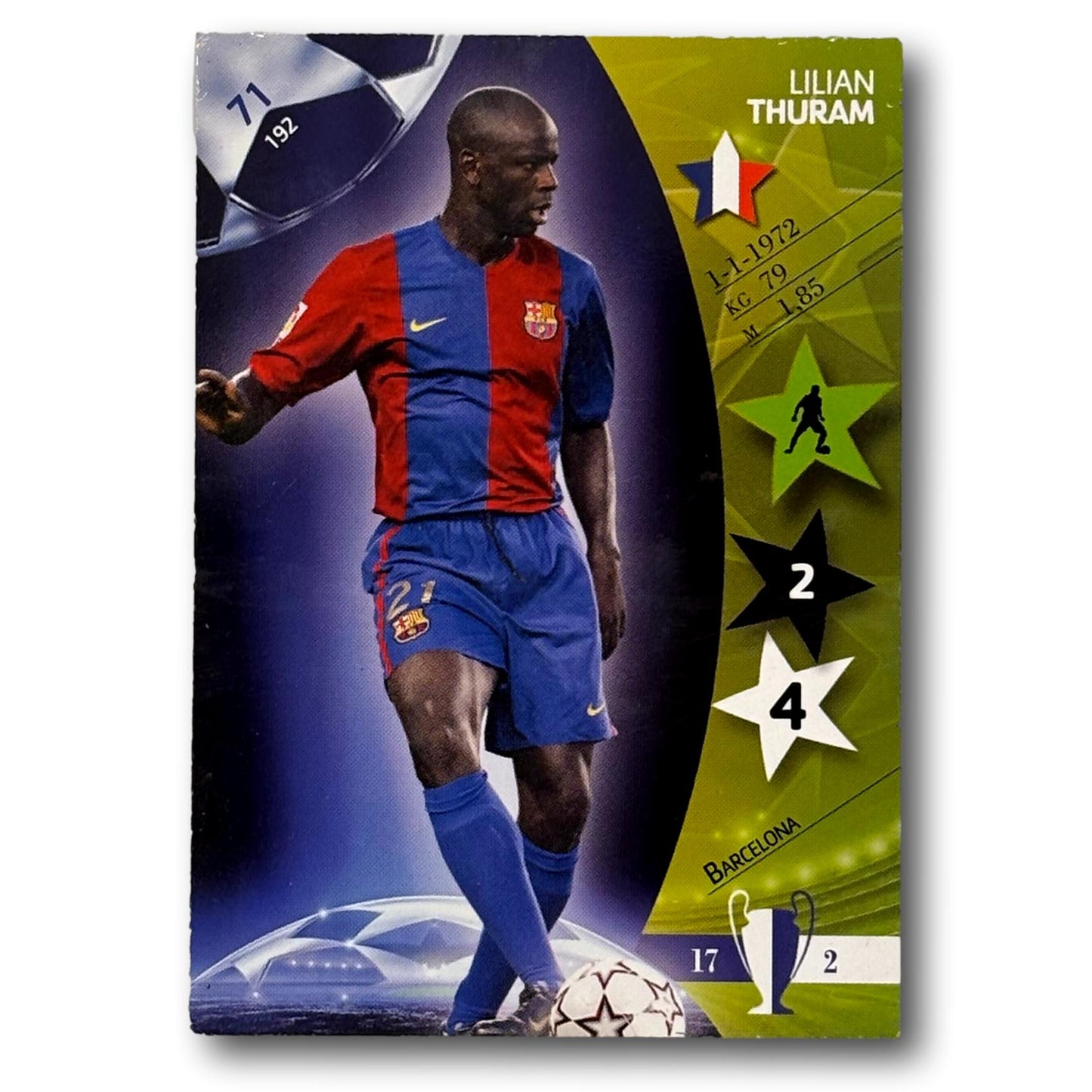 Panini UEFA Champions League 2006/07 - Lilian Thuram