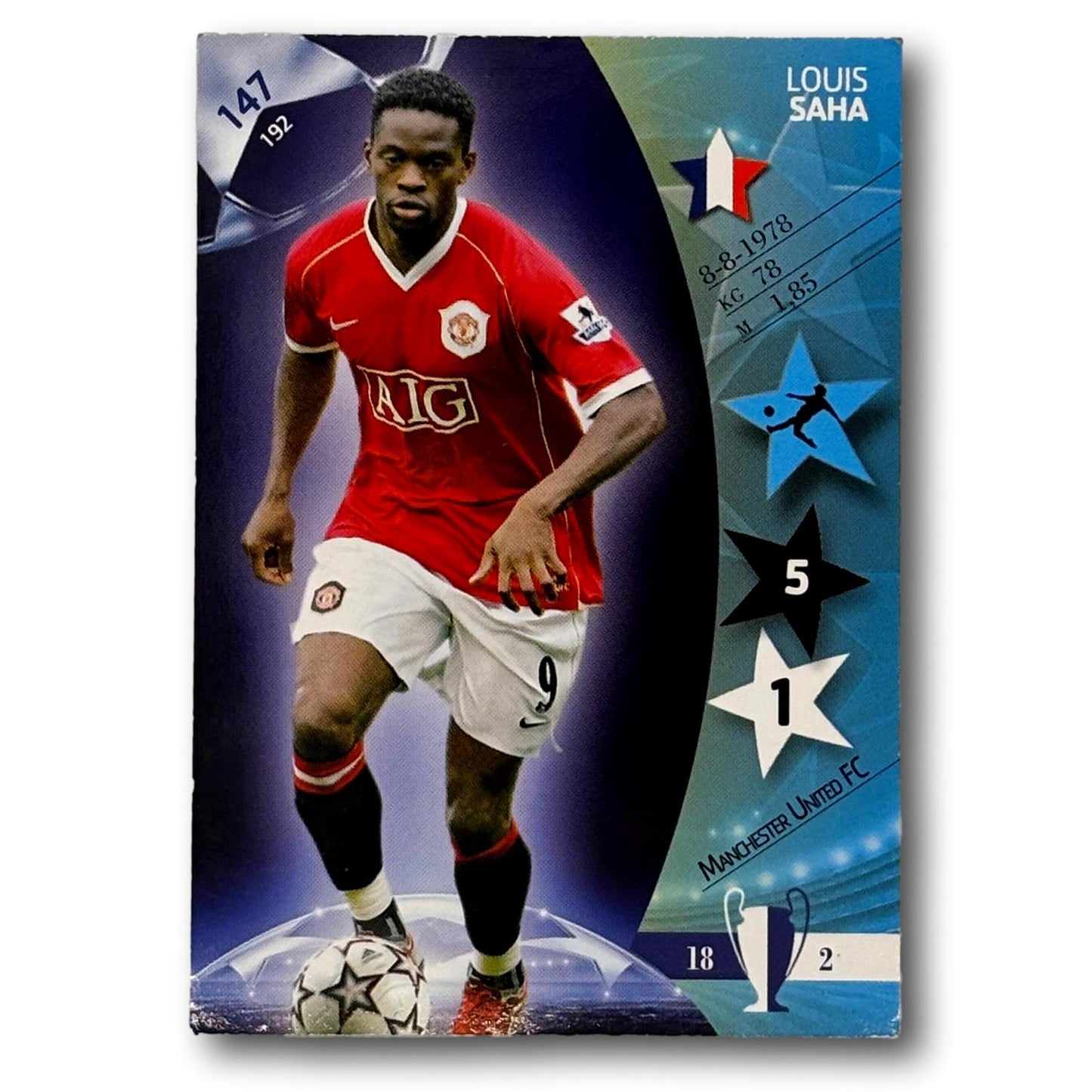 Panini UEFA Champions League 2006/07 - Louis Saha