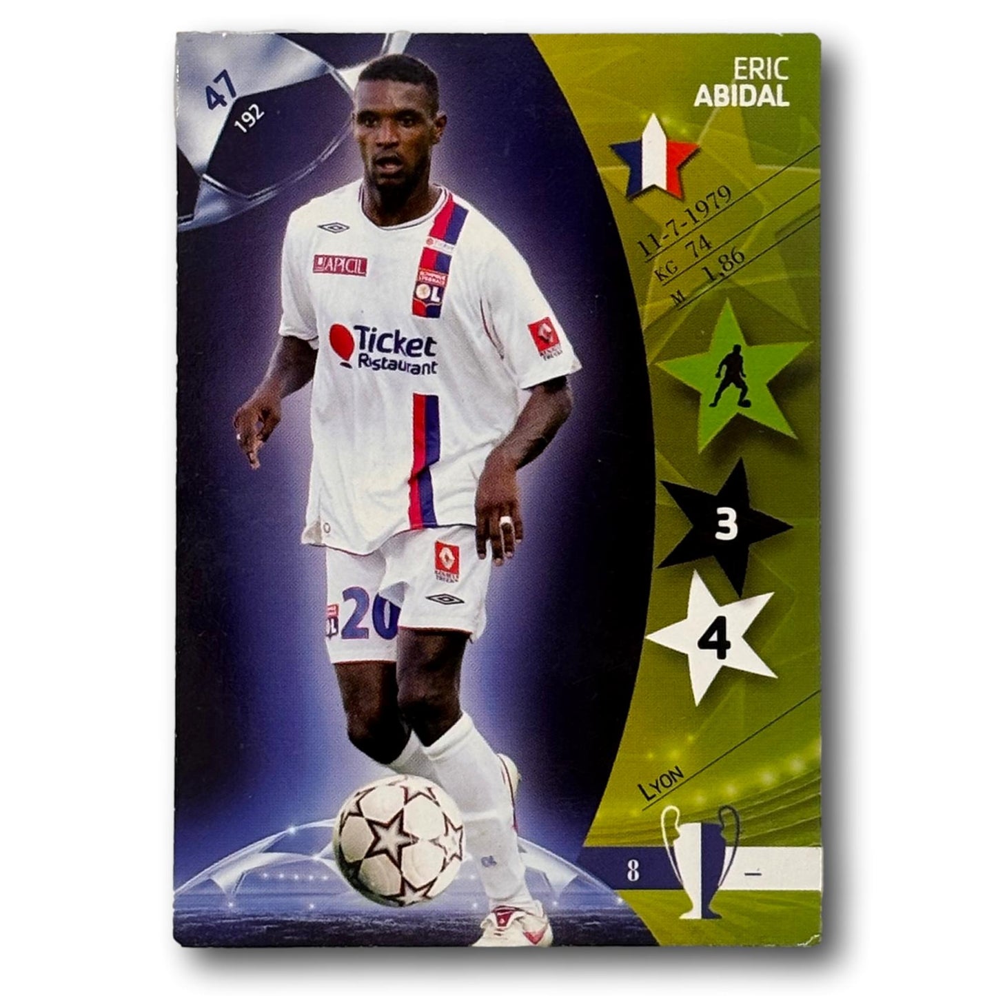 Panini UEFA Champions League 2006/07 - Eric Abidal