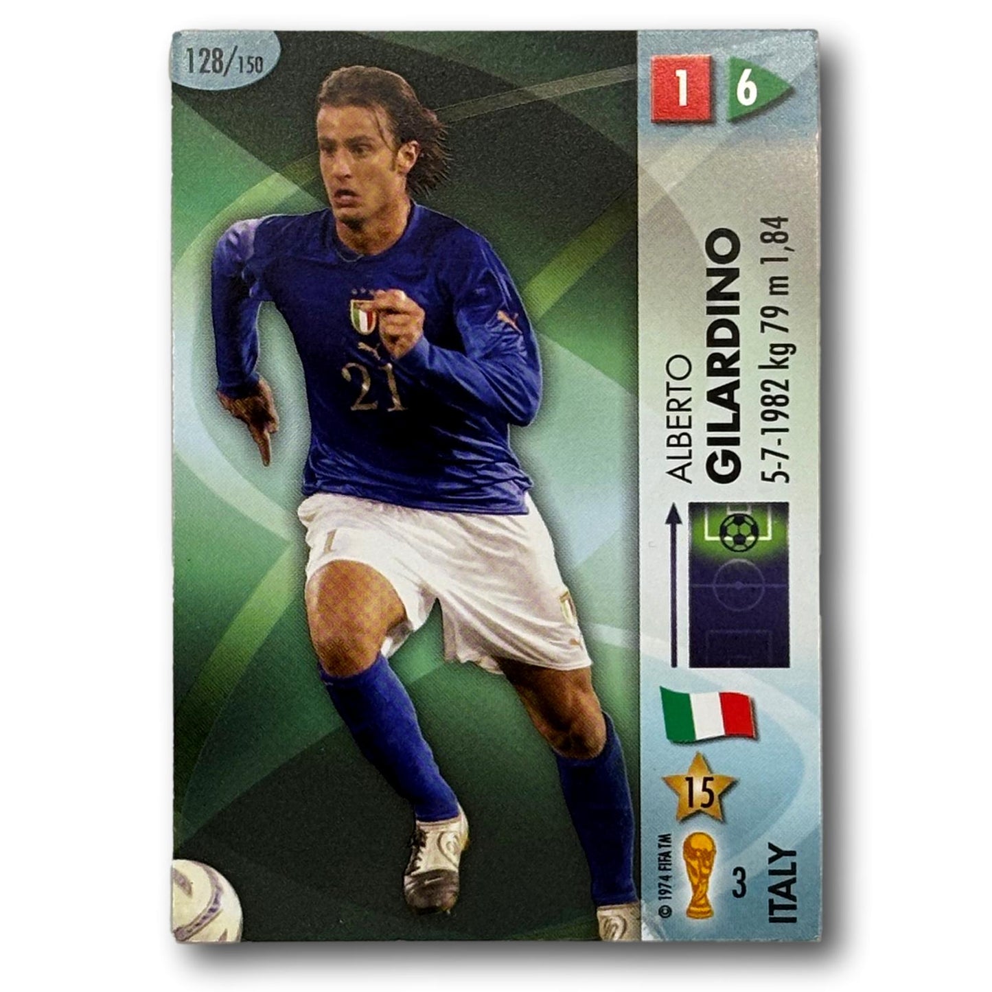 Panini Coupe du Monde FIFA 2006 - Alberto Gilardino