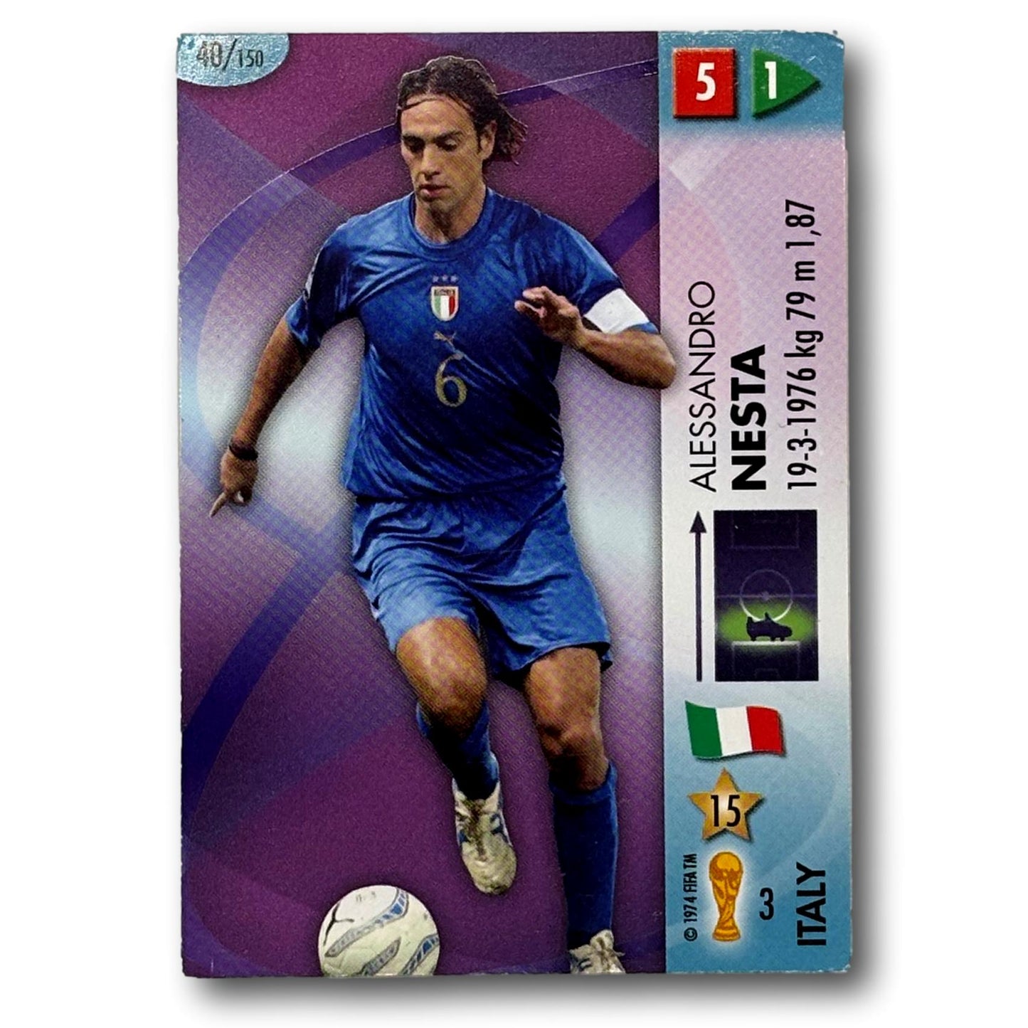 Panini Coupe du Monde FIFA 2006 - Alessandro Nesta