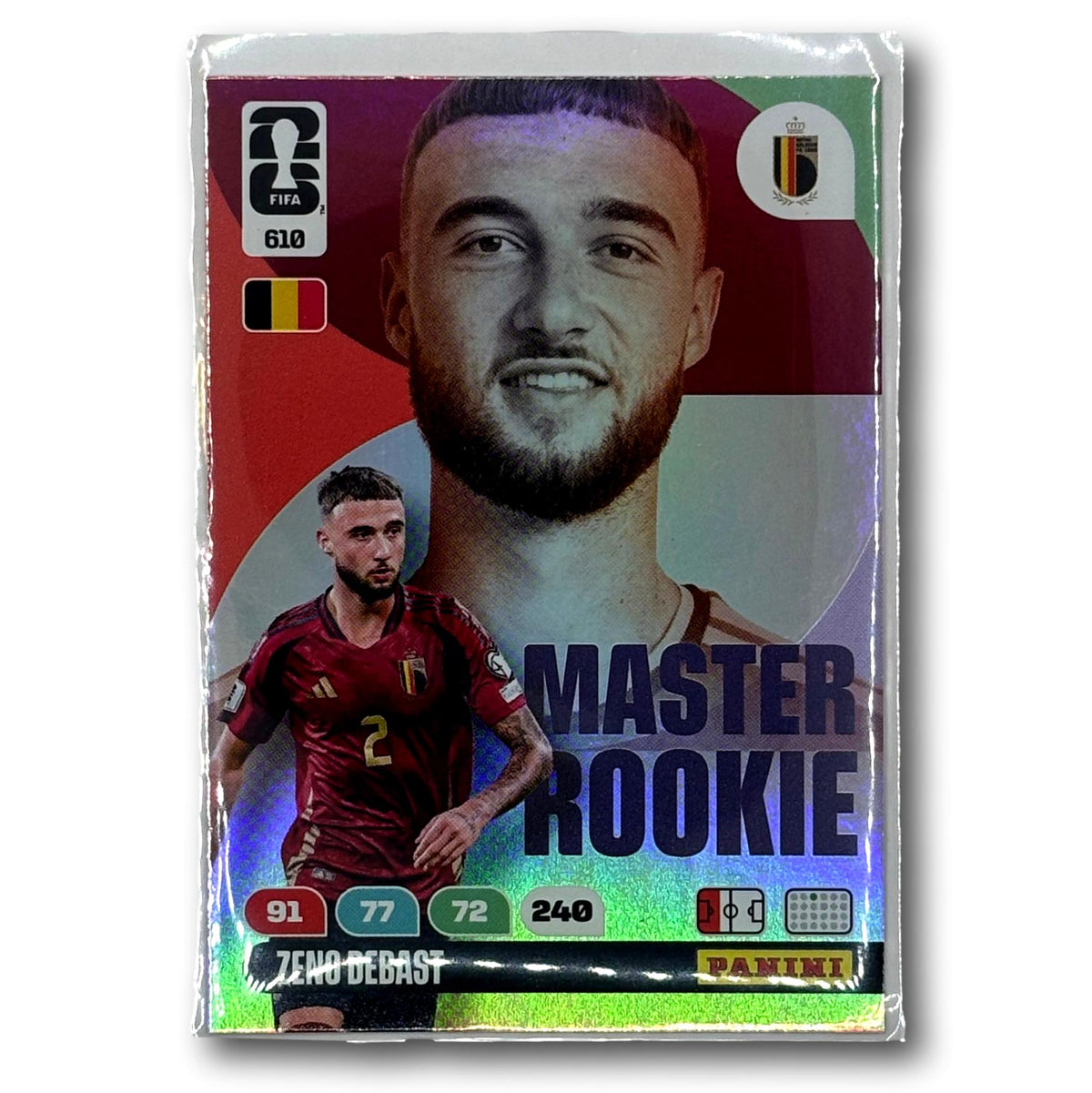 Adrenalyn FIFA World Cup 2026 - Master Rookie - Zeno Debast #610