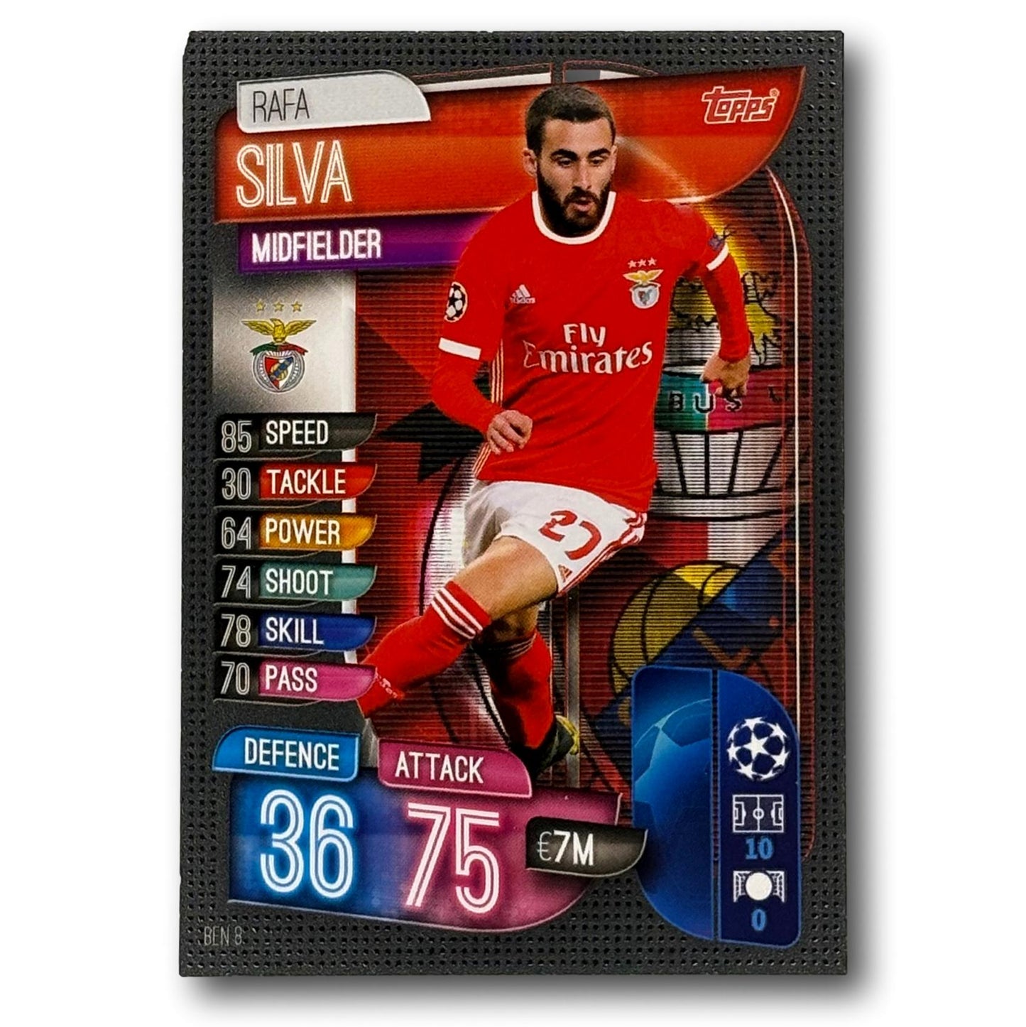 Topps Match Attax 2019/20 - Milieu de terrain - Rafa Silva