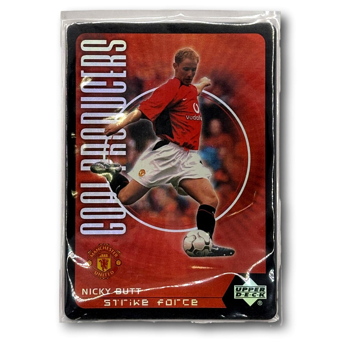 Upper Deck 2003 - Strike Force - Goal Producers - Manchester United - Nicky Butt