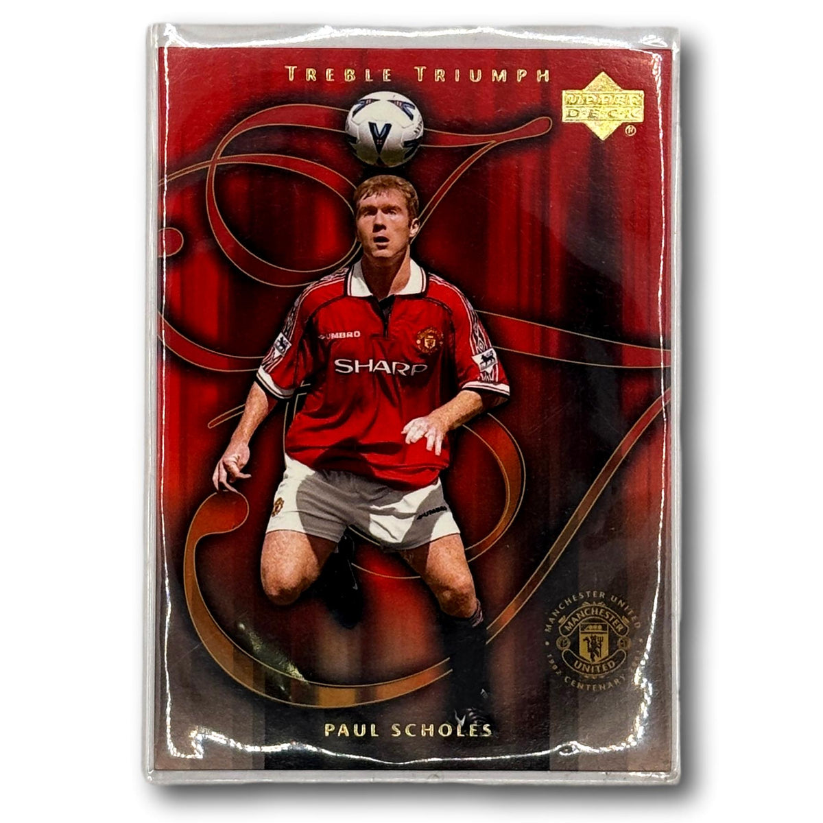Upper Deck 2002 - Treble Triumph - Manchester United - Paul Scholes