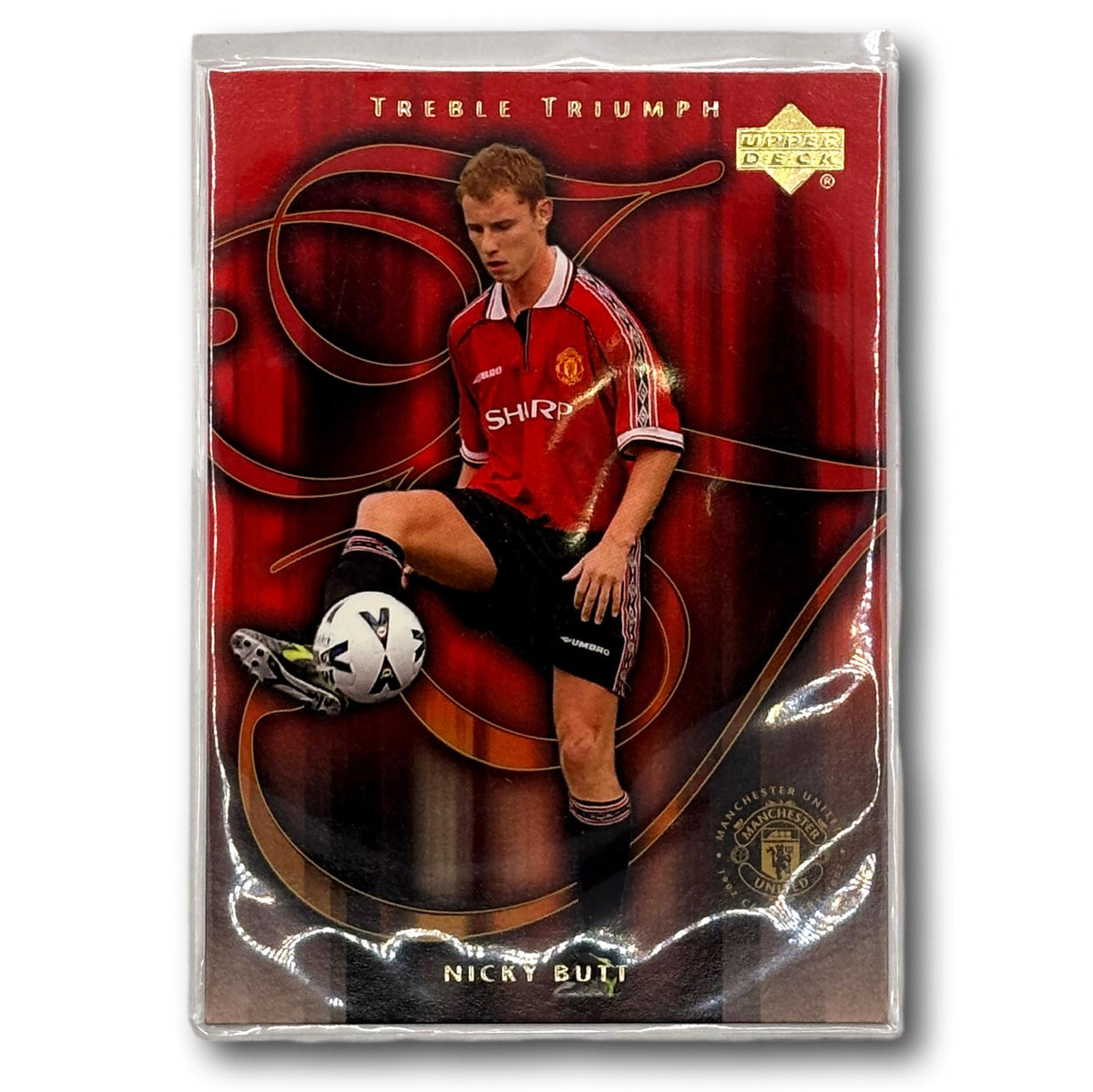 Upper Deck 2002 - Treble Triumph - Manchester United - Nicky Butt