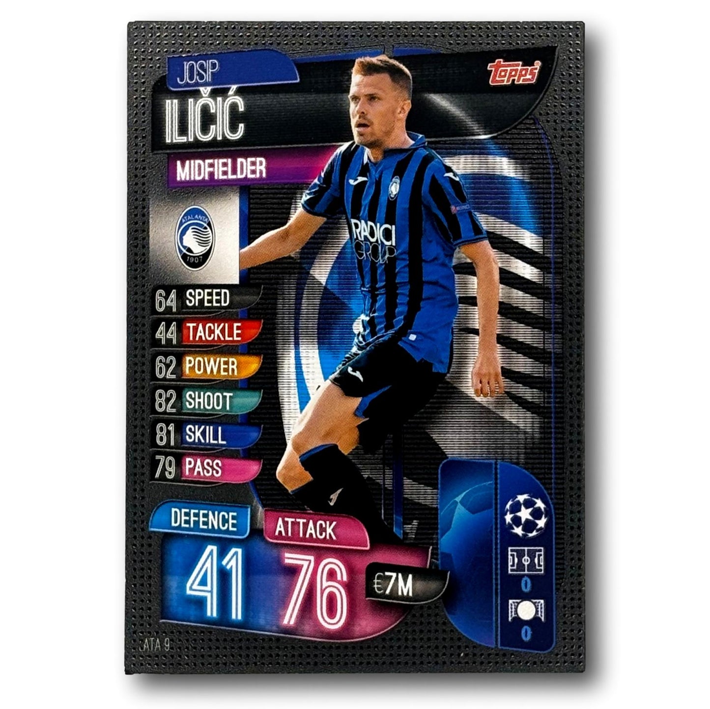 Topps Match Attax 2019/20 - Milieu de terrain - Josip Iličić