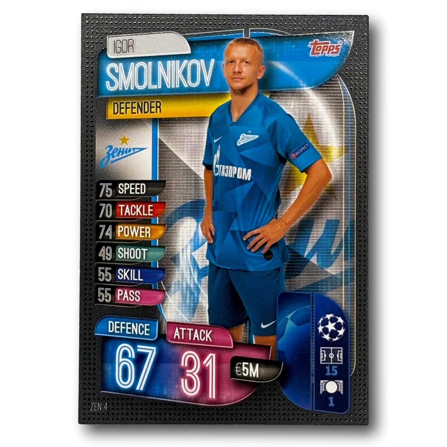 Topps Match Attax 2019/20 - Defender - Igor Smolnikov