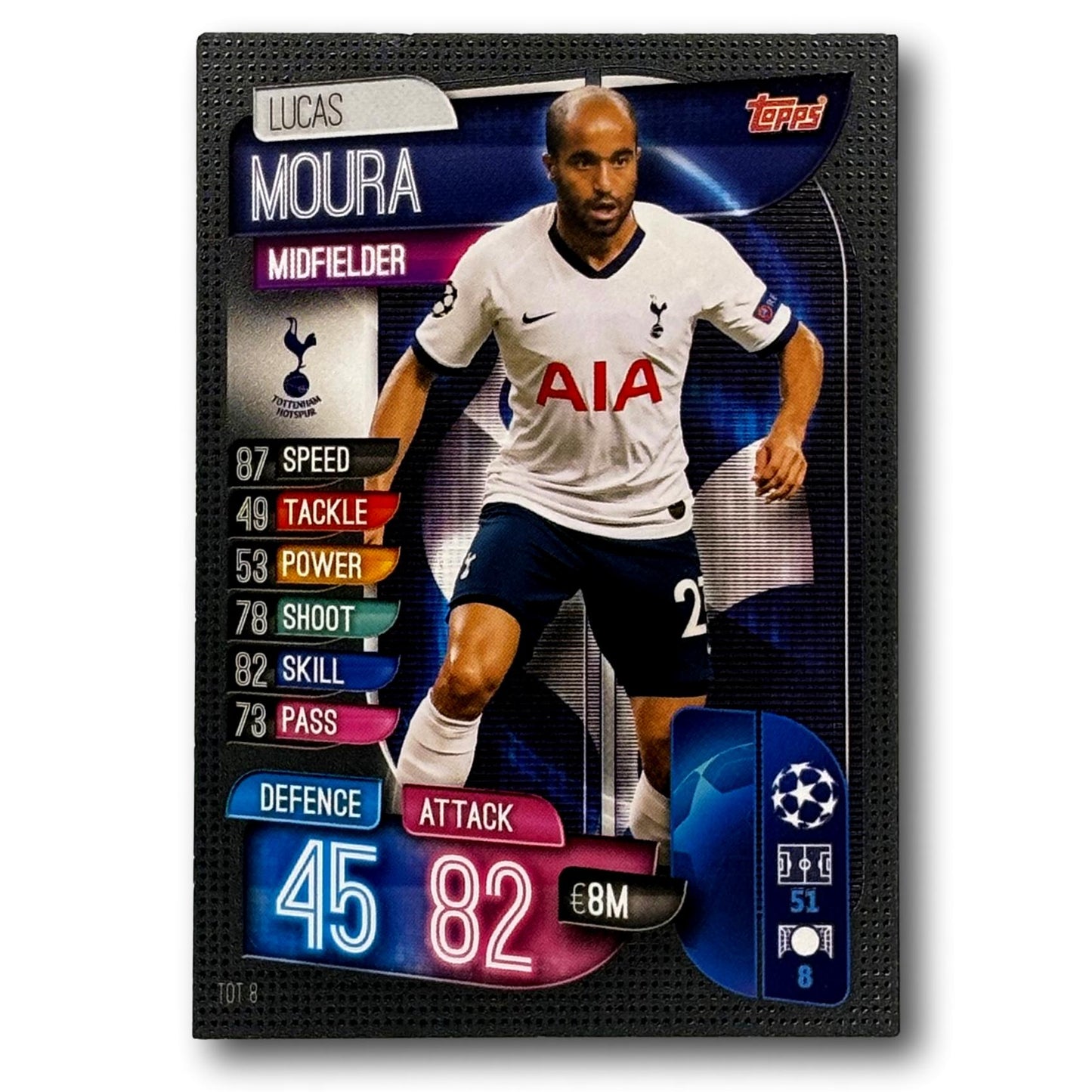 Topps Match Attax 2019/20 - Midfielder - Lucas Moura