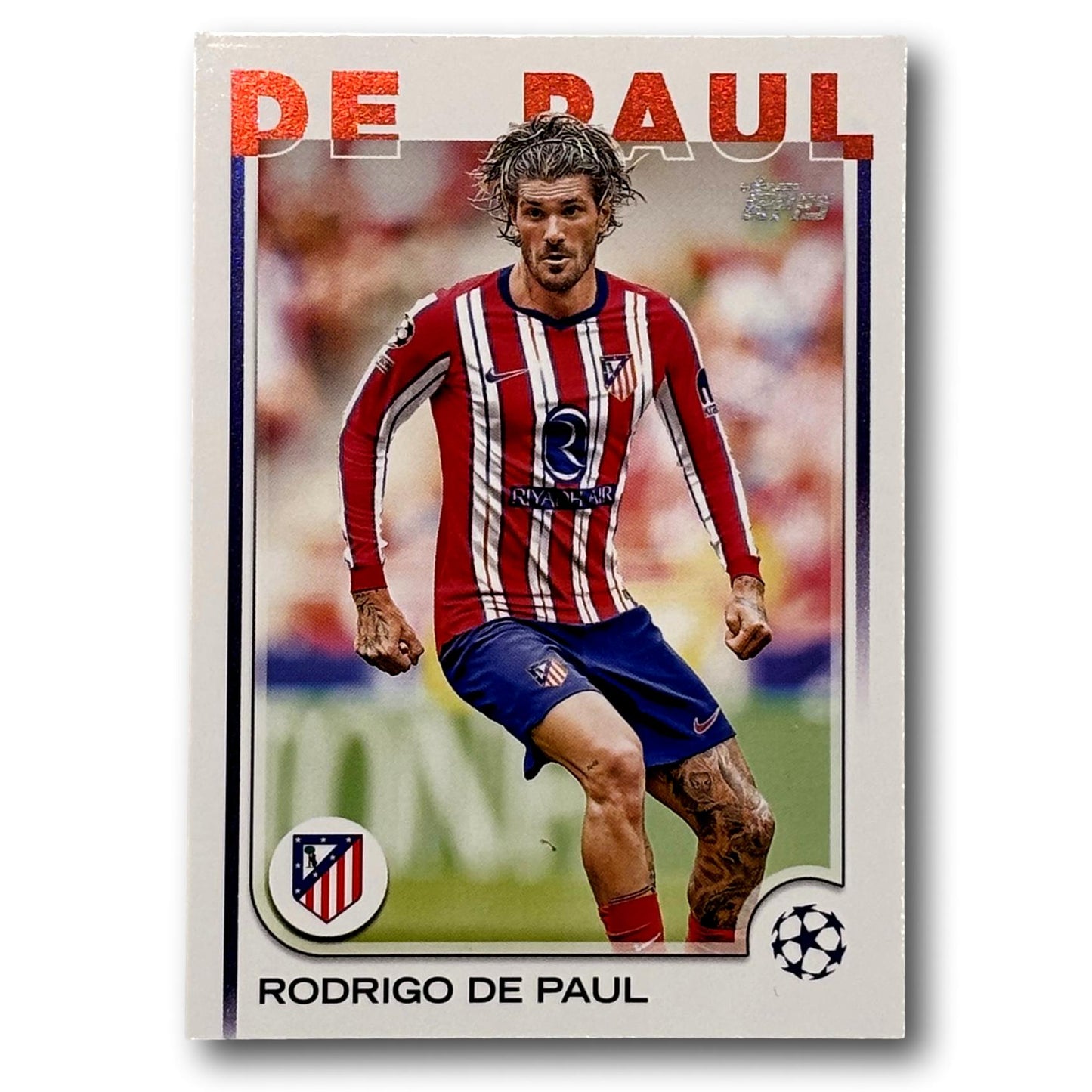 Topps Compétitions de Clubs de l'UEFA 2024/25 - Rodrigo De Paul