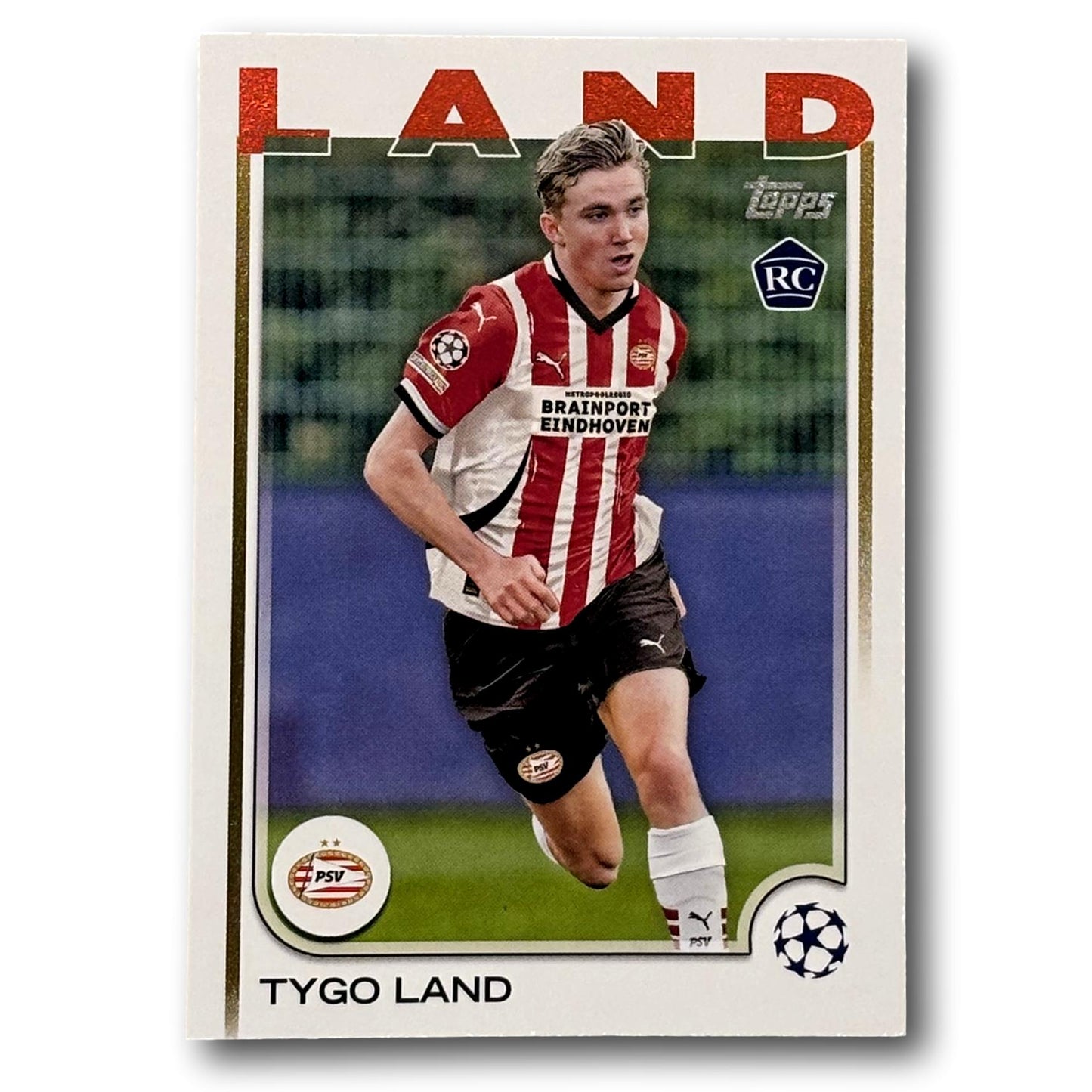 Topps UEFA Club Competition 2024/25 - Carte de recrue - Tygo Land