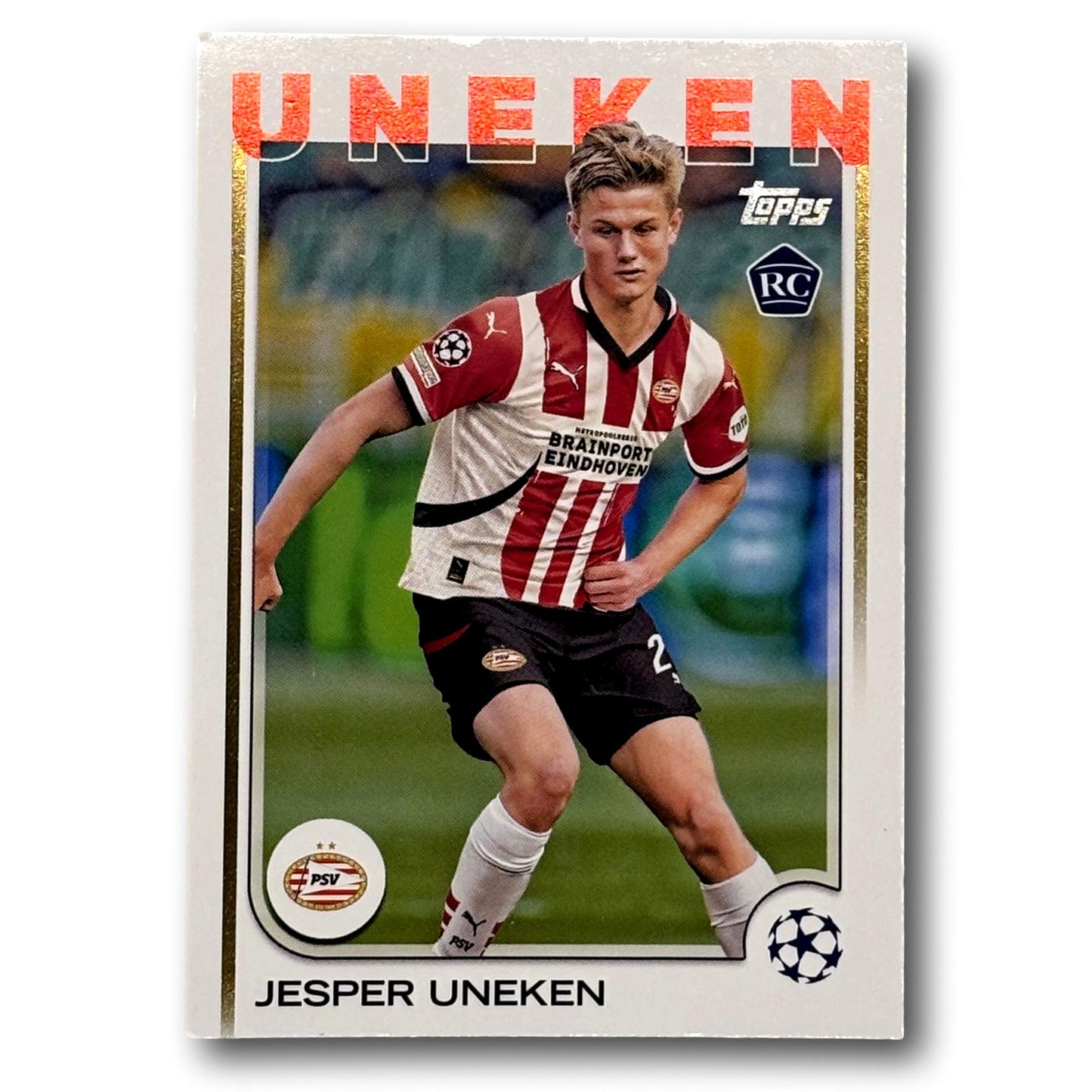 Topps UEFA Club Competition 2024/25 - Carte de recrue - Jesper Uneken