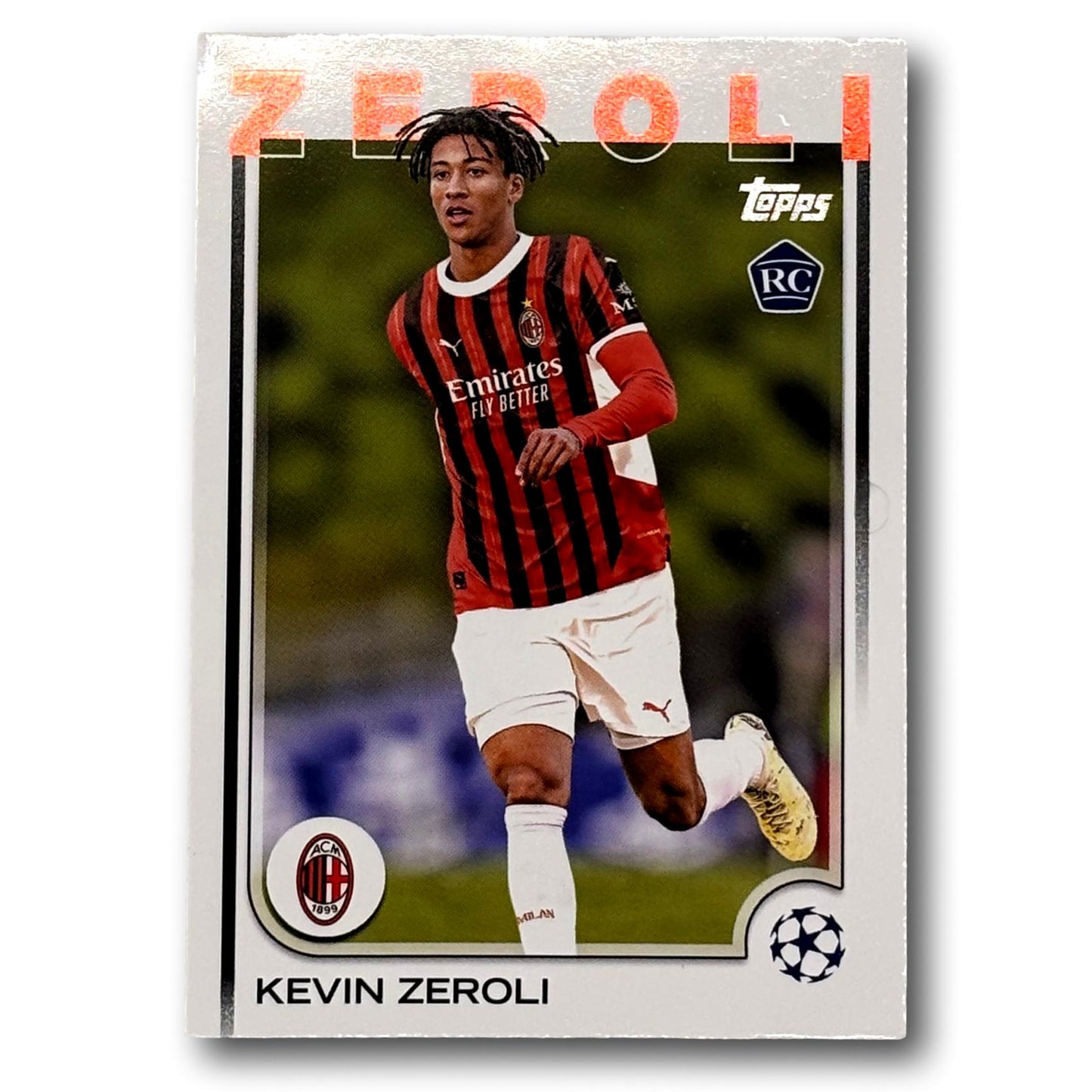 Topps UEFA Club Competition 2024/25 - Carte de recrue - Kevin Zeroli