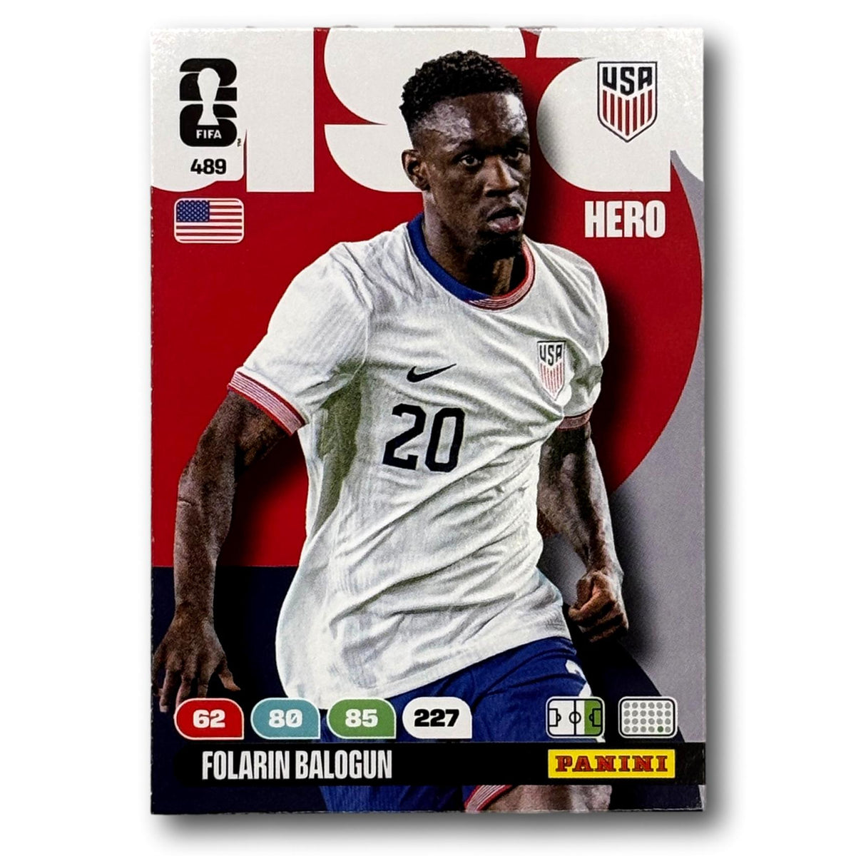 Adrenalyn FIFA World Cup 2026 - Folarin Balogun #489