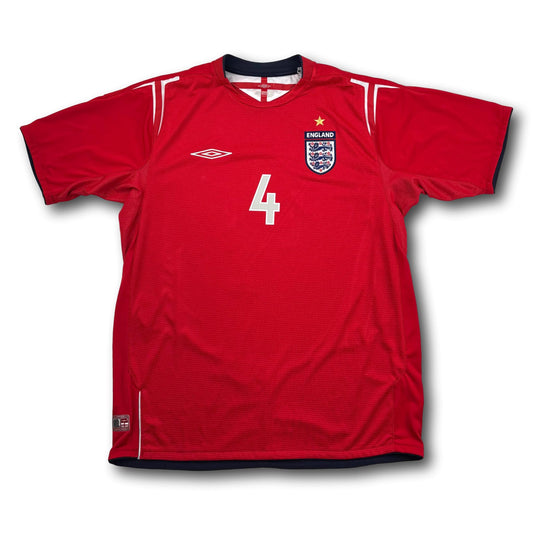 England - 2004-06 - Auswärts - L - Umbro - Gerrard #4