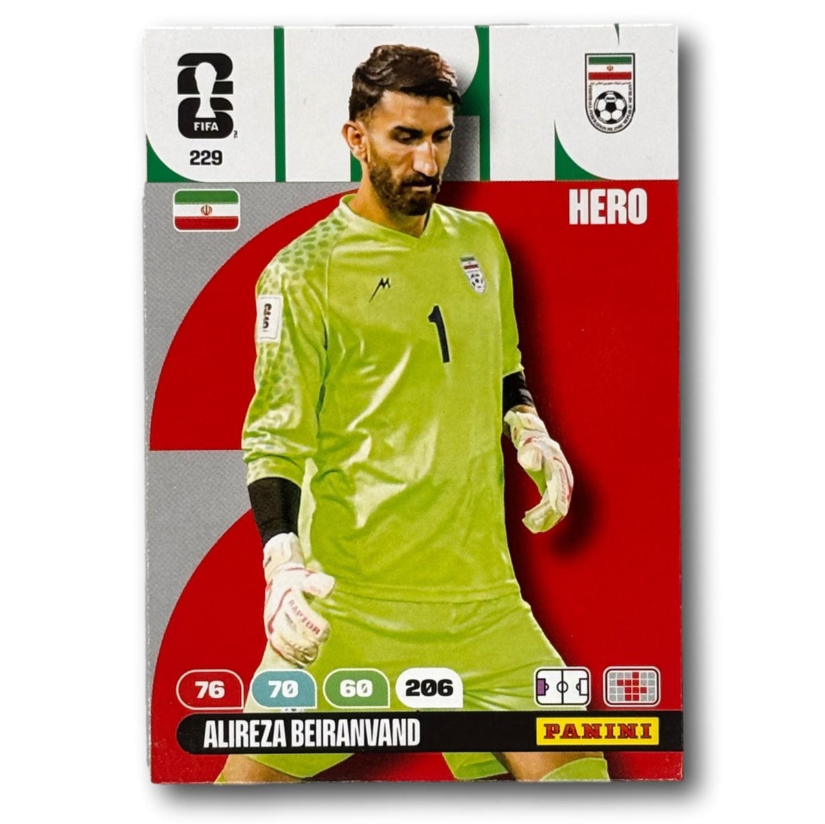 Adrenalyn FIFA World Cup 2026 - Alireza Beiranvand #229