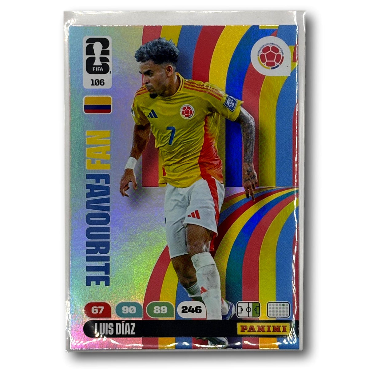 Adrenalyn FIFA World Cup 2026 - Fan Favourite - Luis Diaz #106