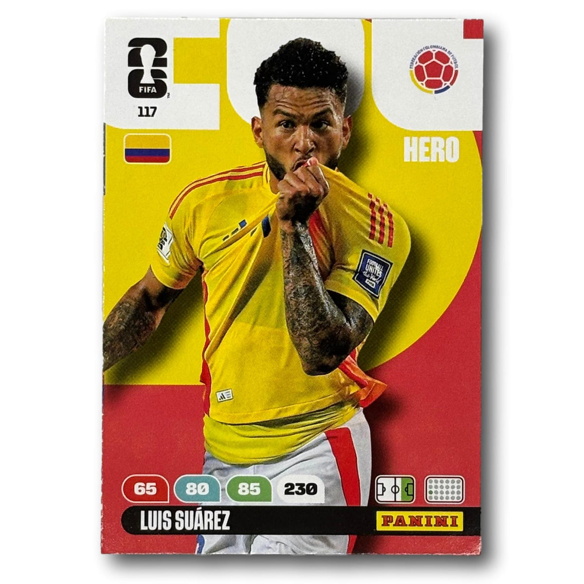 Adrenalyn FIFA World Cup 2026 - Luis Suarez #117