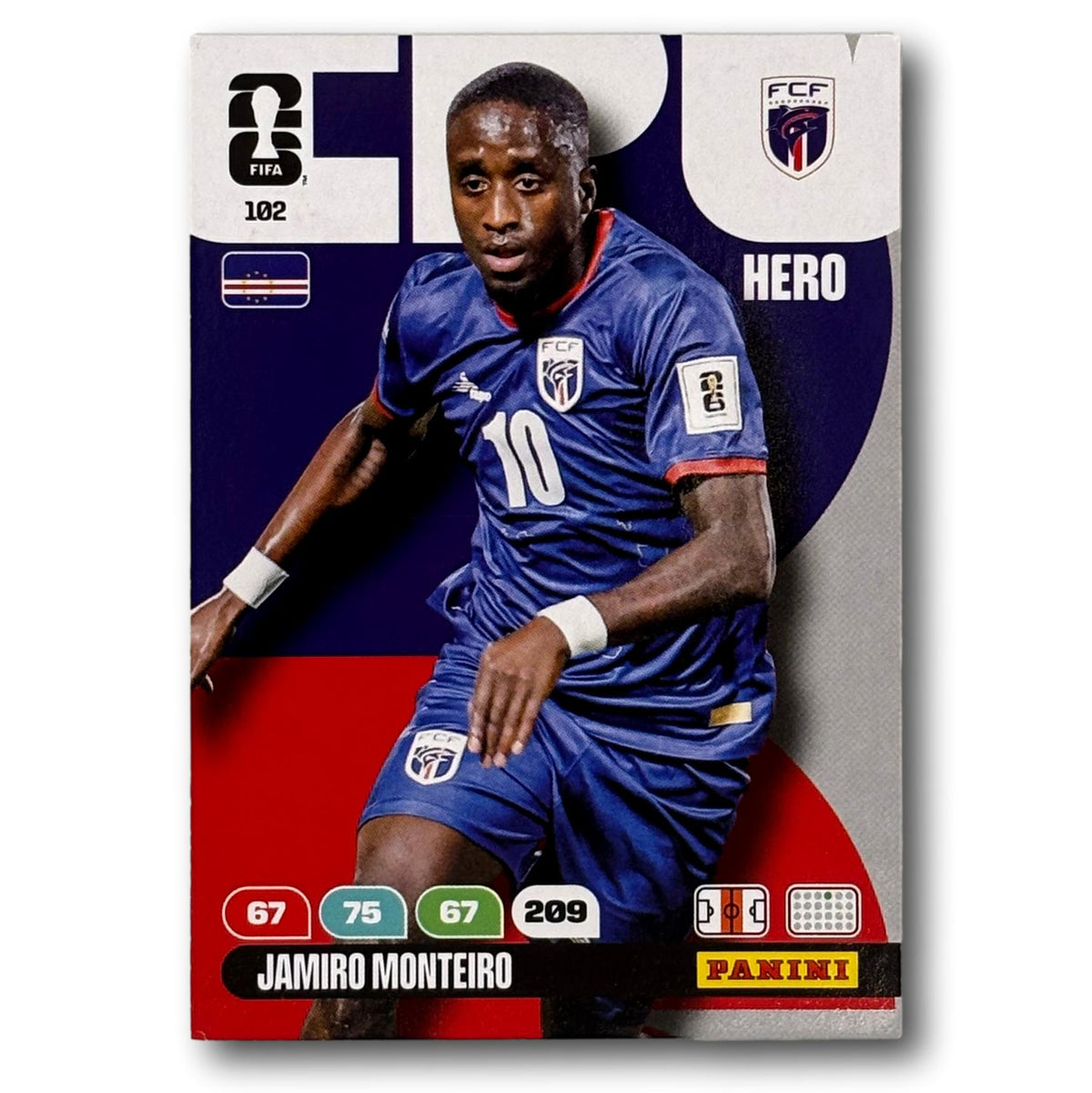 Adrenalyn FIFA World Cup 2026 - Jamiro Monteiro #102