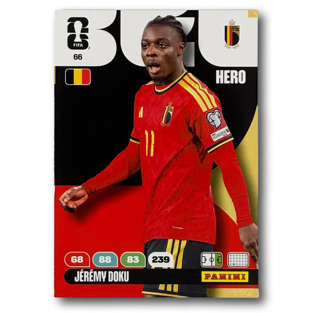 Adrenalyn FIFA World Cup 2026 - Jérémy Doku #66