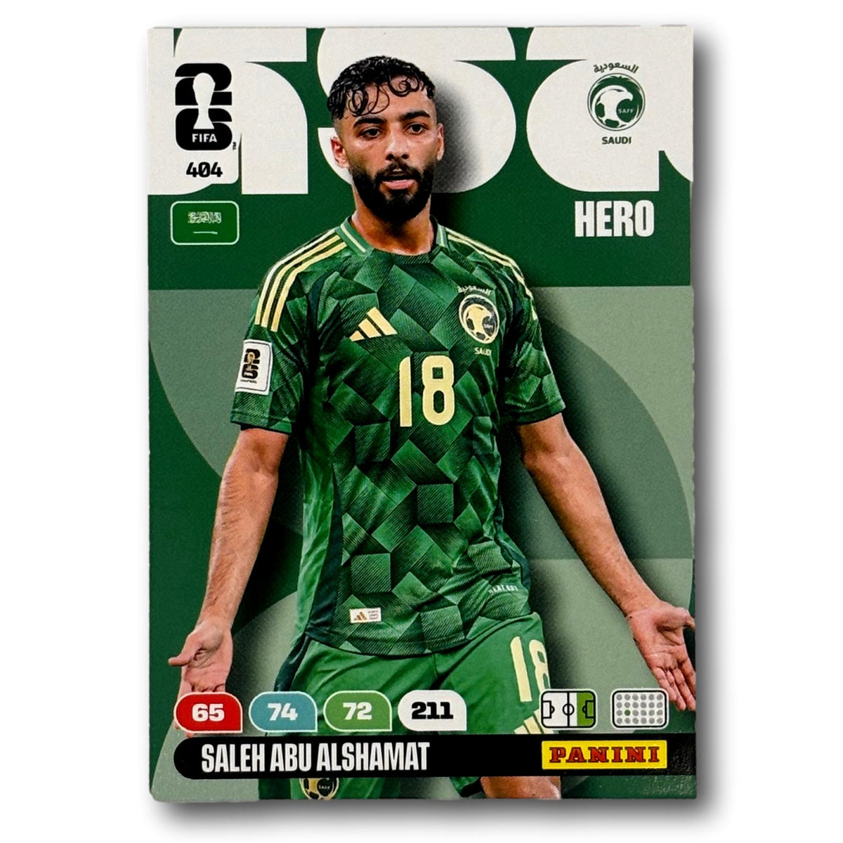 Adrenalyn FIFA World Cup 2026 - Saleh Abu Alshamat #404