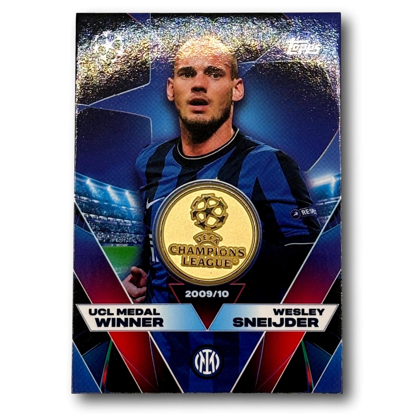 Topps Match Attax 2025/26 - UCL Medal Winner Relic - Wesley Sneijder