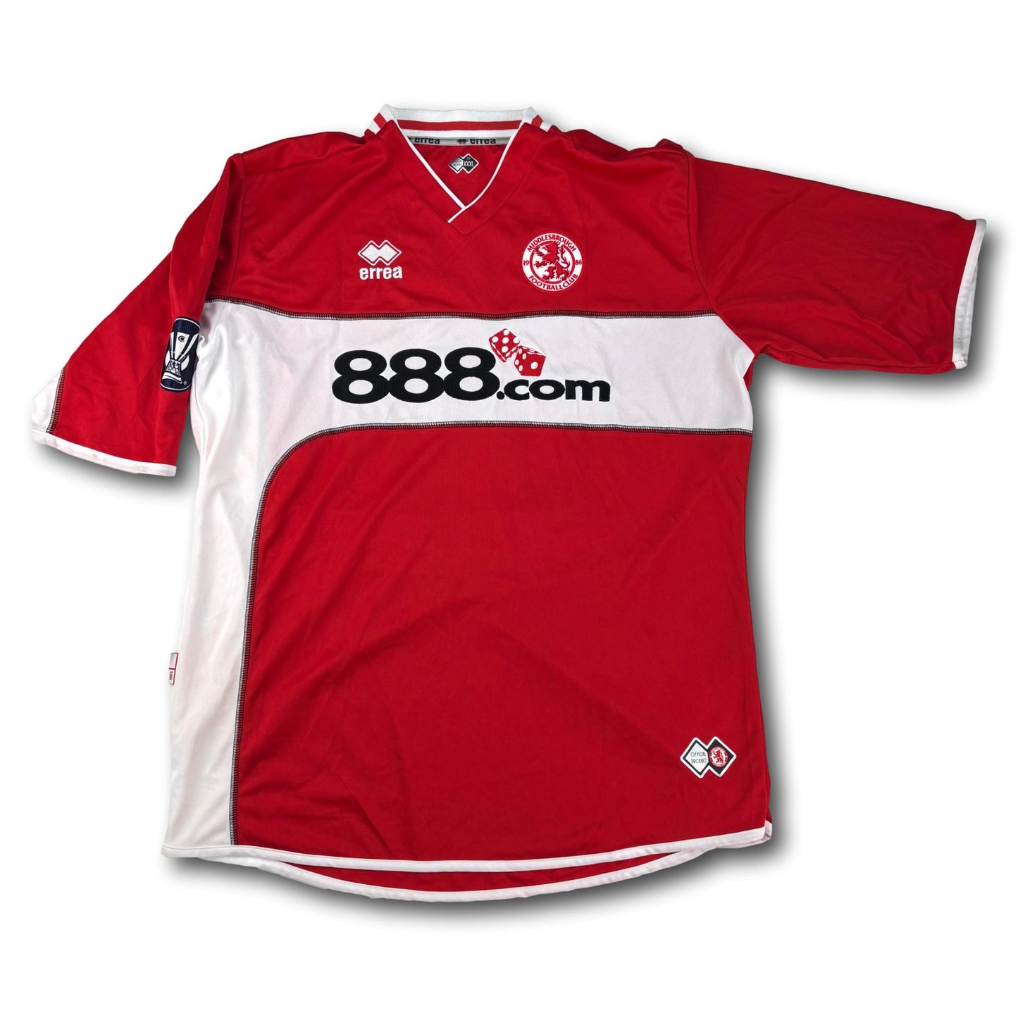 Middlesbrough FC - 2005-06 - Maillot porté à domicile - XXXL - Errea - Viduka n° 36