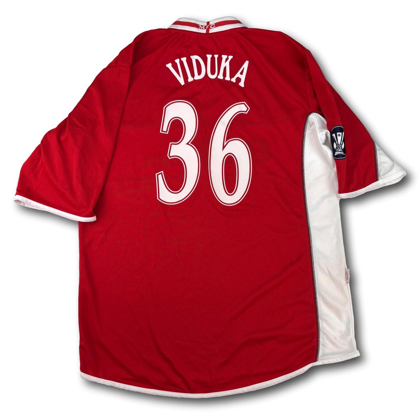Middlesbrough FC - 2005-06 - Maillot porté à domicile - XXXL - Errea - Viduka n° 36