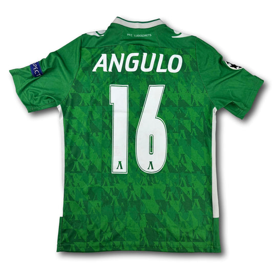 Ludogorets Razgrad - 2014-15 - Matchworn - Home - M - Macron - Angulo #16
