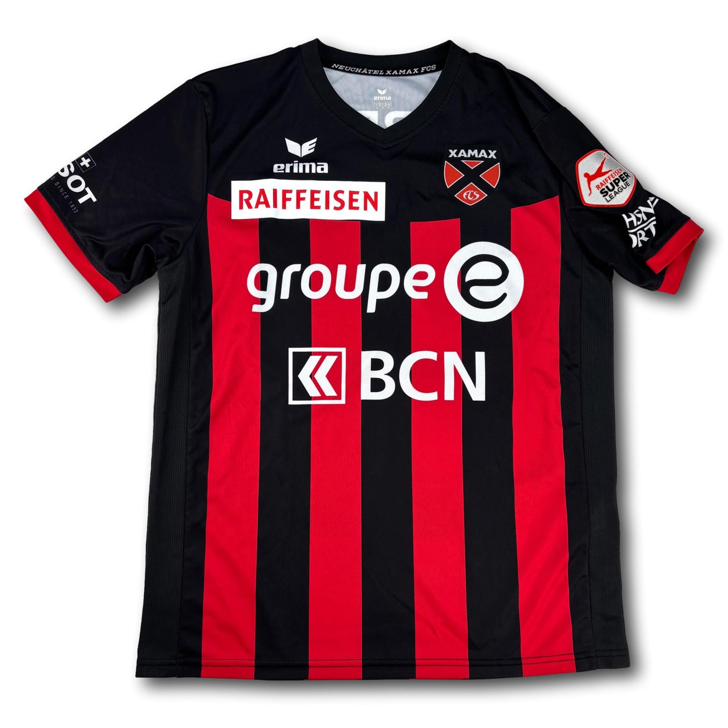Neuchâtel Xamax - 2019-20 - Matchworn - Home - M - Erima - Mulaj #28