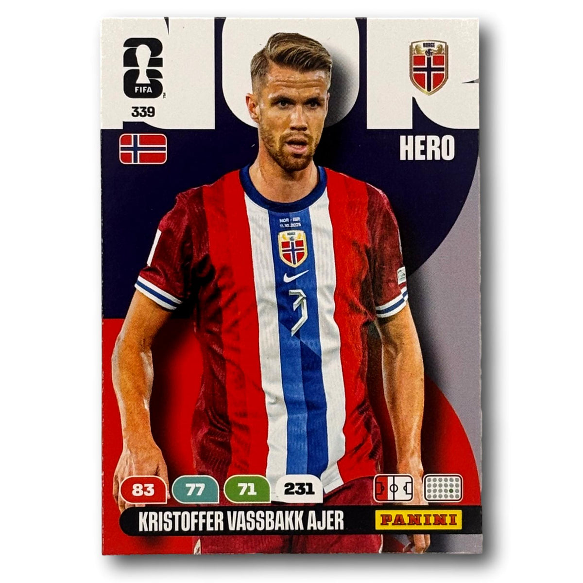 Adrenalyn FIFA World Cup 2026 - Kristoffer Vassbakk Ajer #339