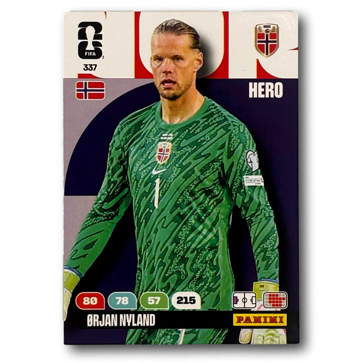 Adrenalyn FIFA World Cup 2026 - Orjan Nyland #337